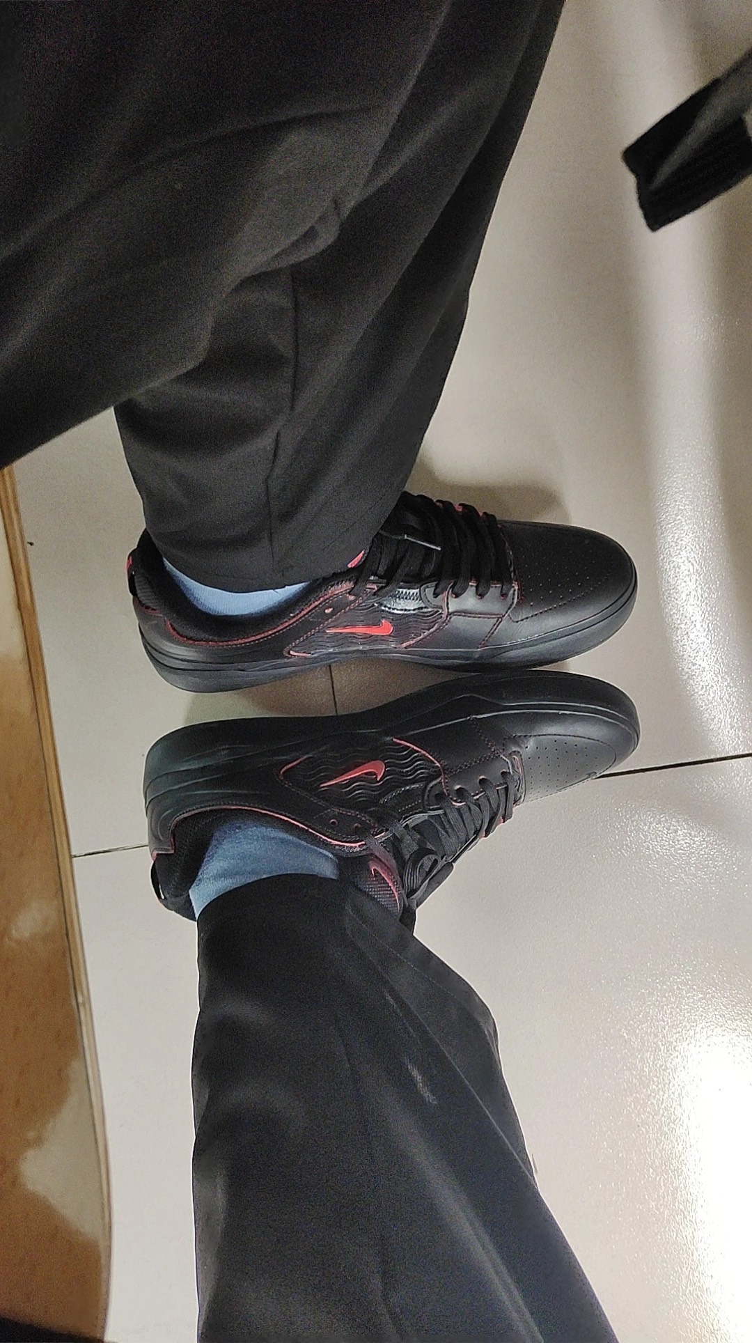 custom review-Nike SB Ishod Low Топ Скейтборд Кроссовки Унисекс Черный