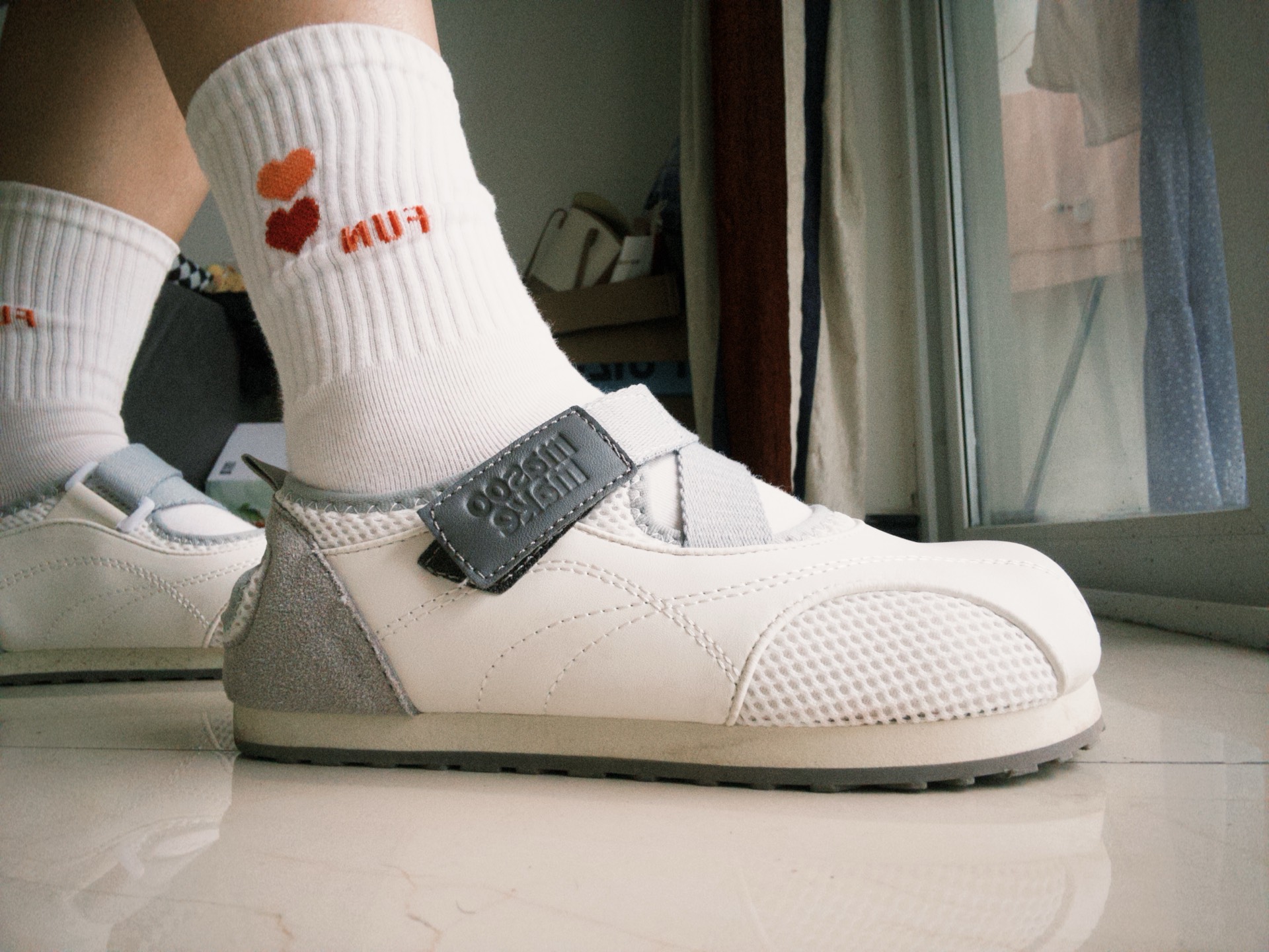 custom review-MASOOMAKE Puff Collection Сетчатая ткань Женские повседневные туфли Тонкие и без объема Женские