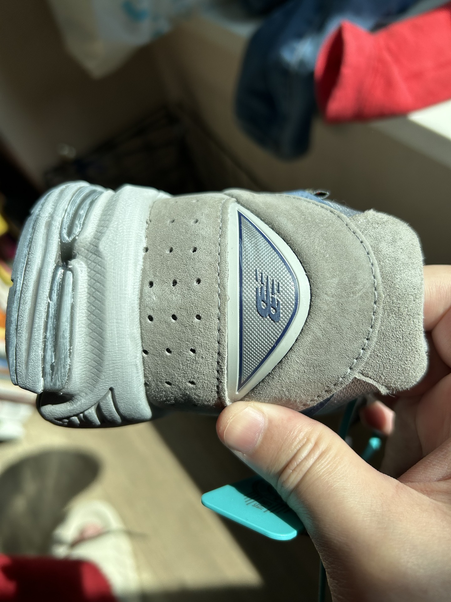 custom review-New Balance NB 2002R Устойчивый к истиранию Низкий Топ Повседневная Городская Коммутерская Беговая Обувь Мужская Серый Синий