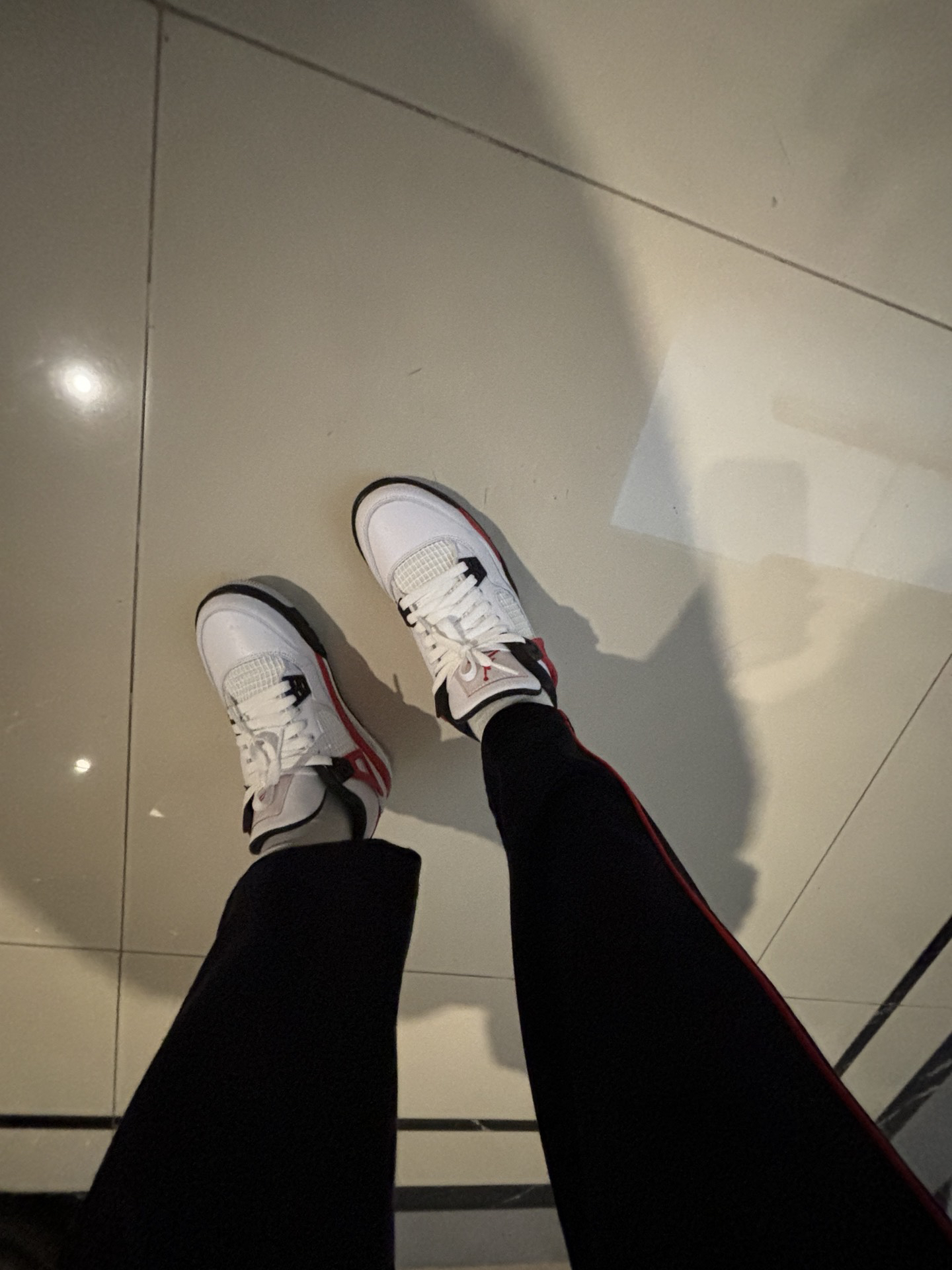 custom review-Jordan 4 Retro Red Cement GS