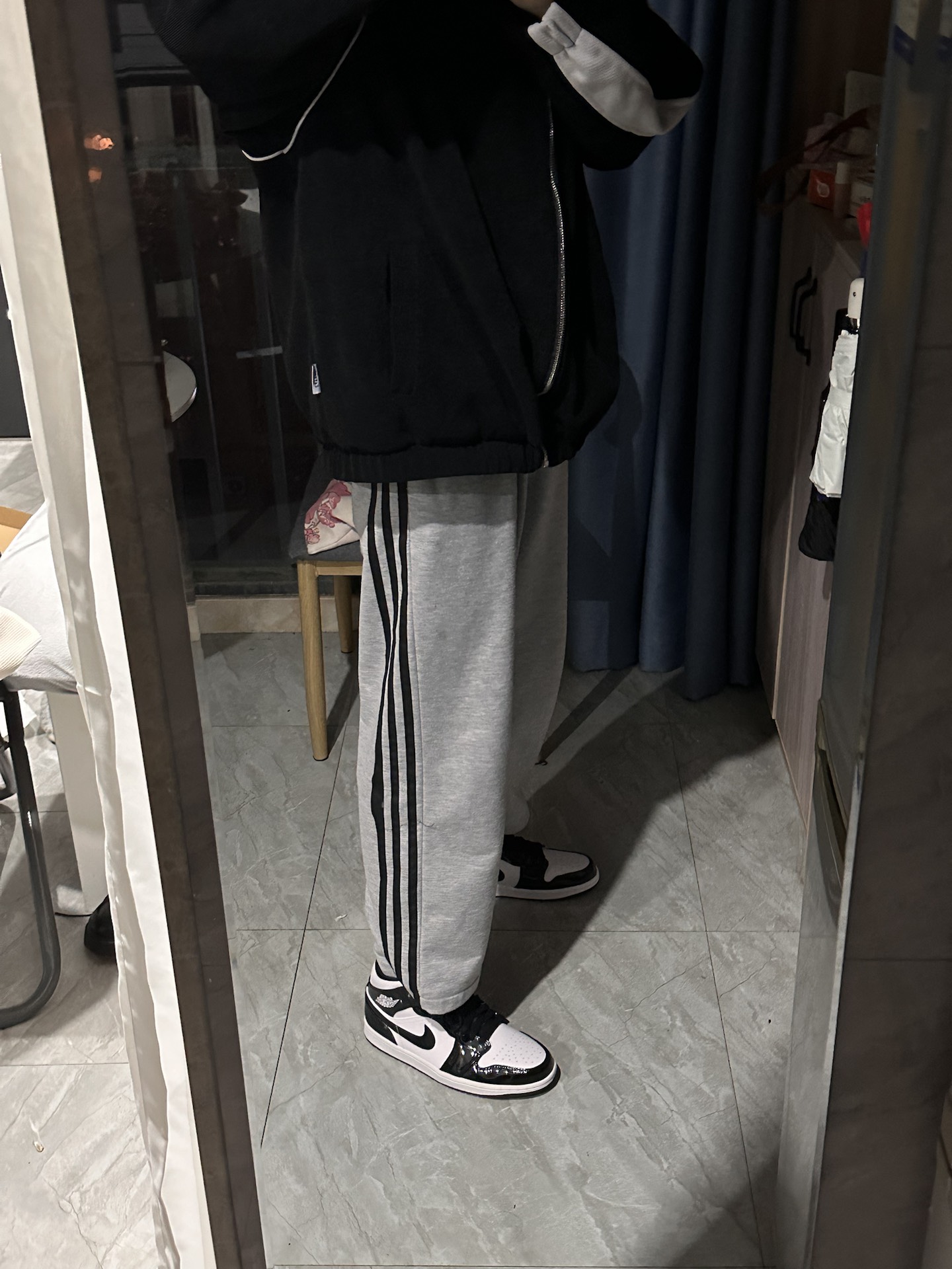 custom review-Jordan Air Jordan 1 MID SE Asw 'Черный и Белый' MID Топ Винтажные баскетбольные кроссовки Мужской Черный Белый