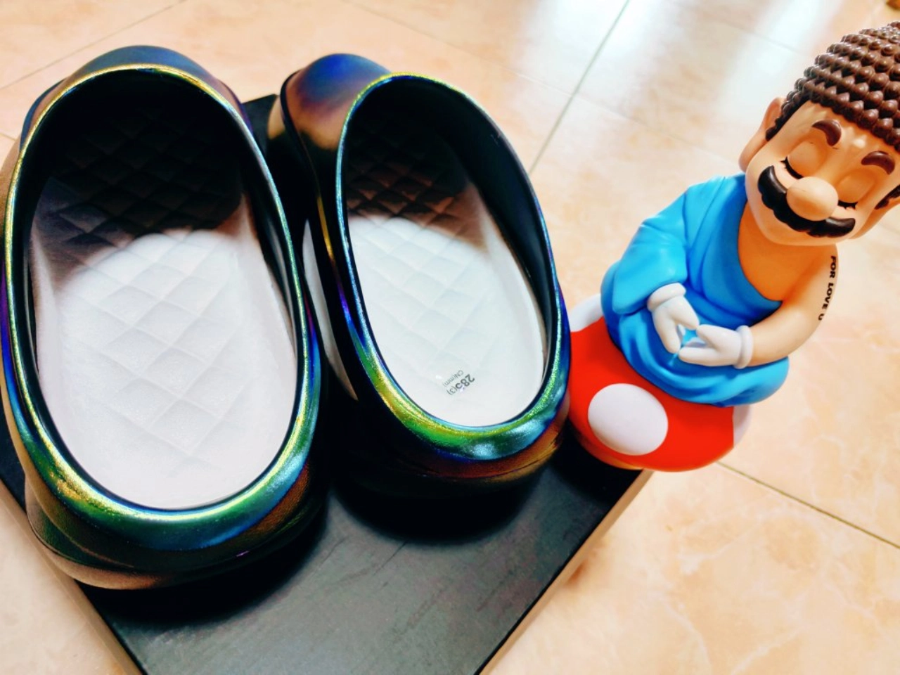 custom review-Li NING Домашние тапочки унисекс черные