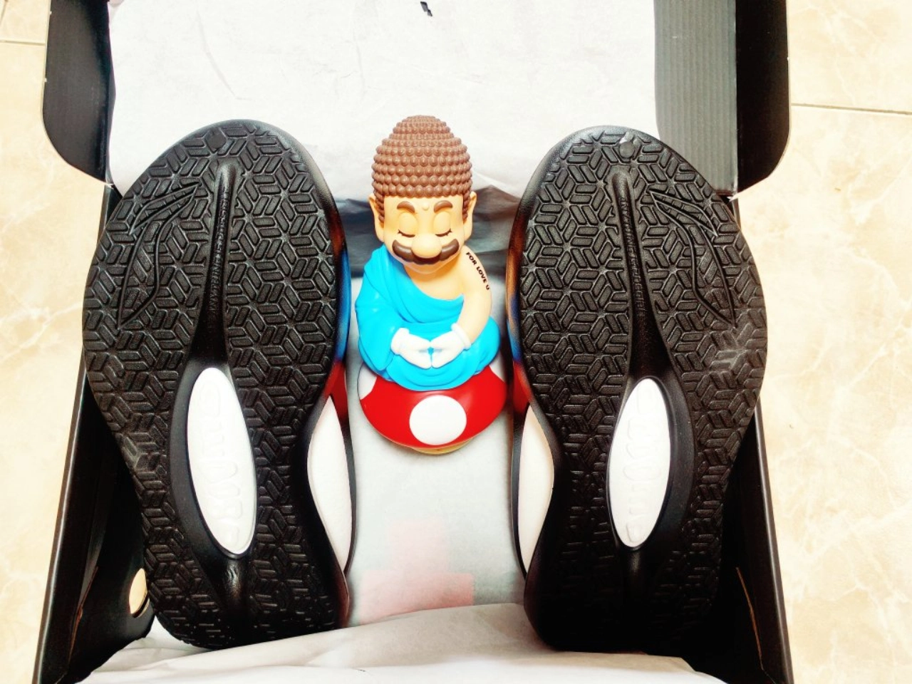 custom review-Li NING Домашние тапочки унисекс черные