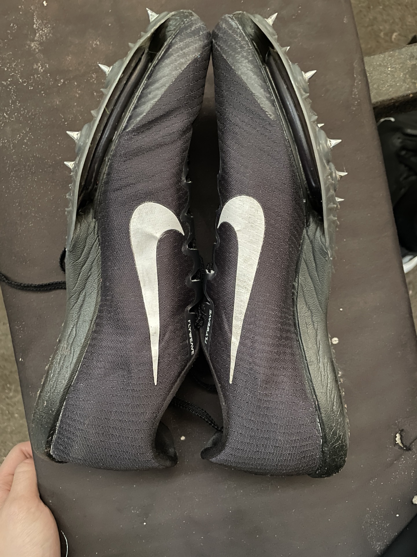 custom review-Nike Air Zoom Maxfly More Uptempo Black