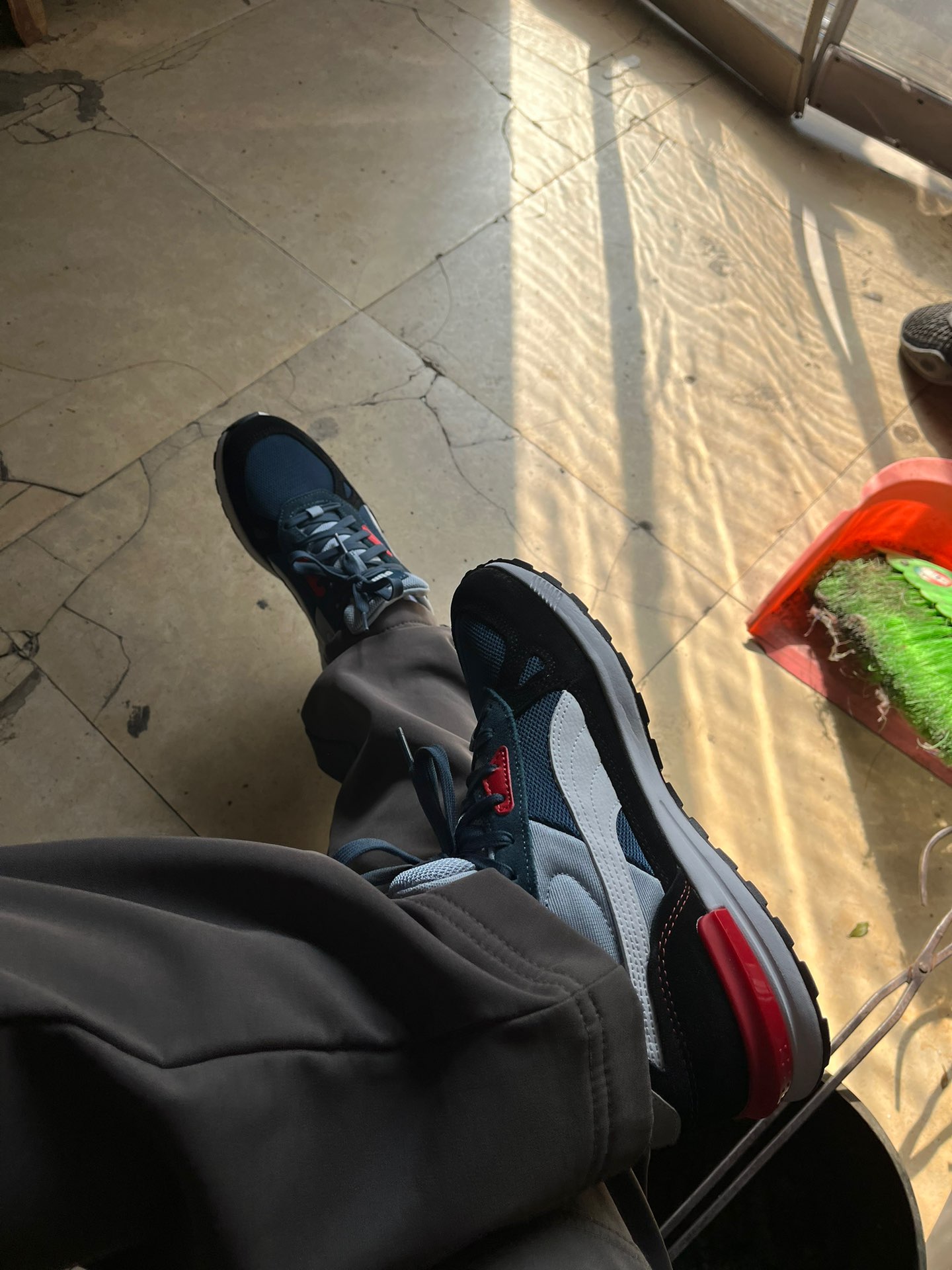 custom review-PUMA Graviton Pro Low Топ Повседневный Городской Коммутер Беговые кроссовки Унисекс Синий