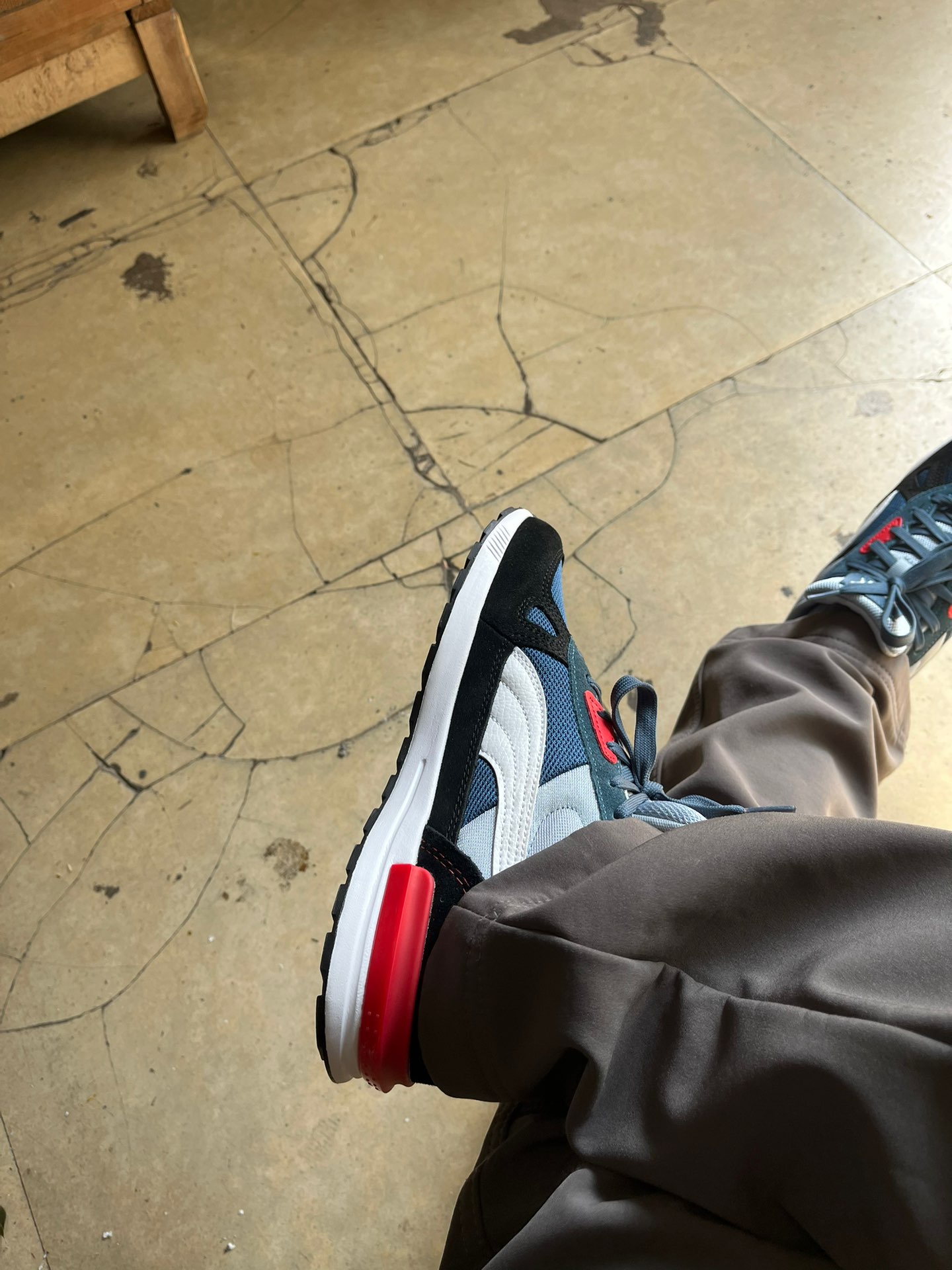 custom review-PUMA Graviton Pro Low Топ Повседневный Городской Коммутер Беговые кроссовки Унисекс Синий