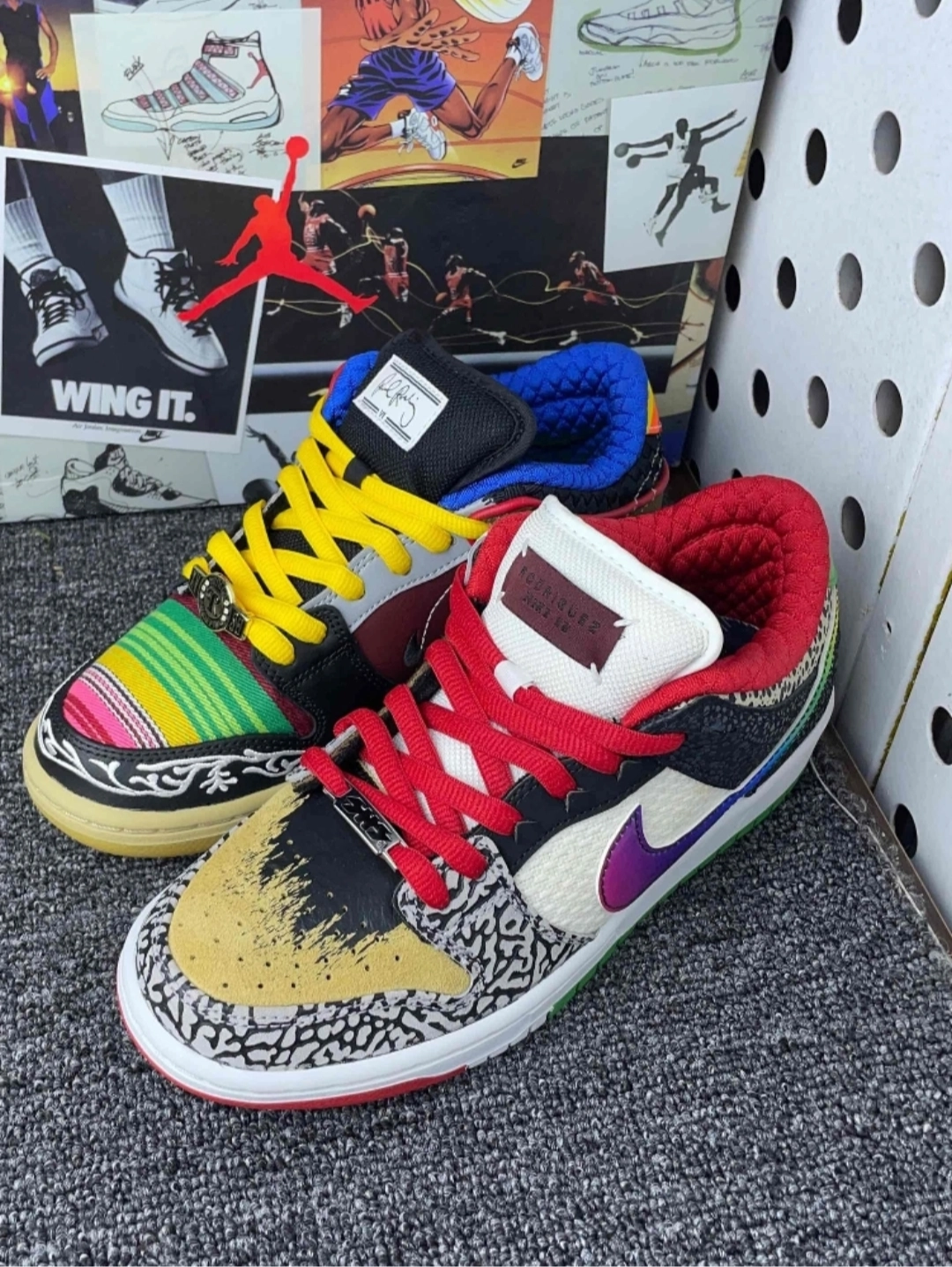 nike dunk low
不对称鸳鸯的设计辨识度很高
sb dunk舒适度脚感很好