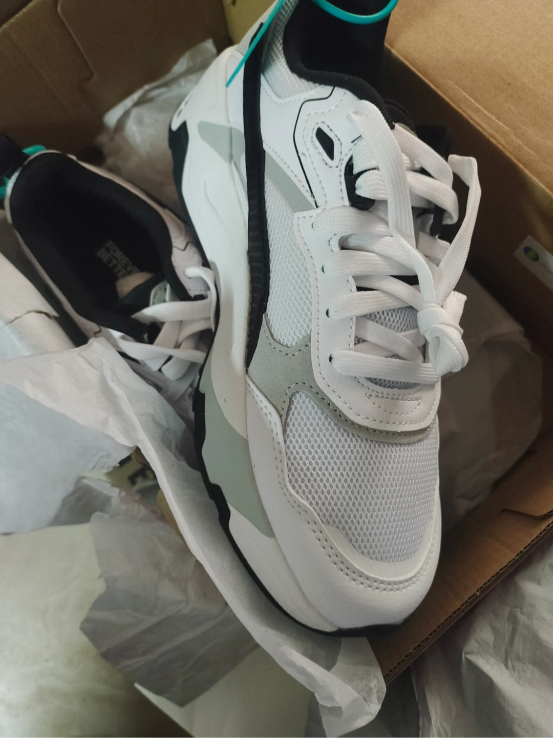 custom review-PUMA Trinity Collection Низкий Топ Casual Унисекс Черный Белый