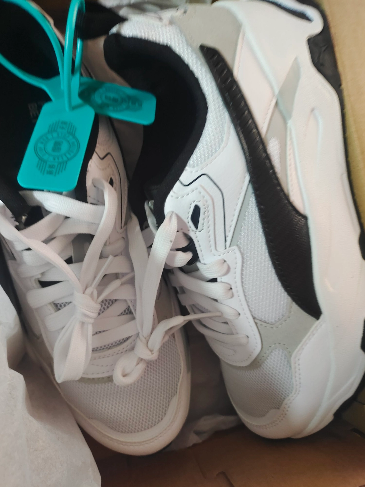 custom review-PUMA Trinity Collection Низкий Топ Casual Унисекс Черный Белый