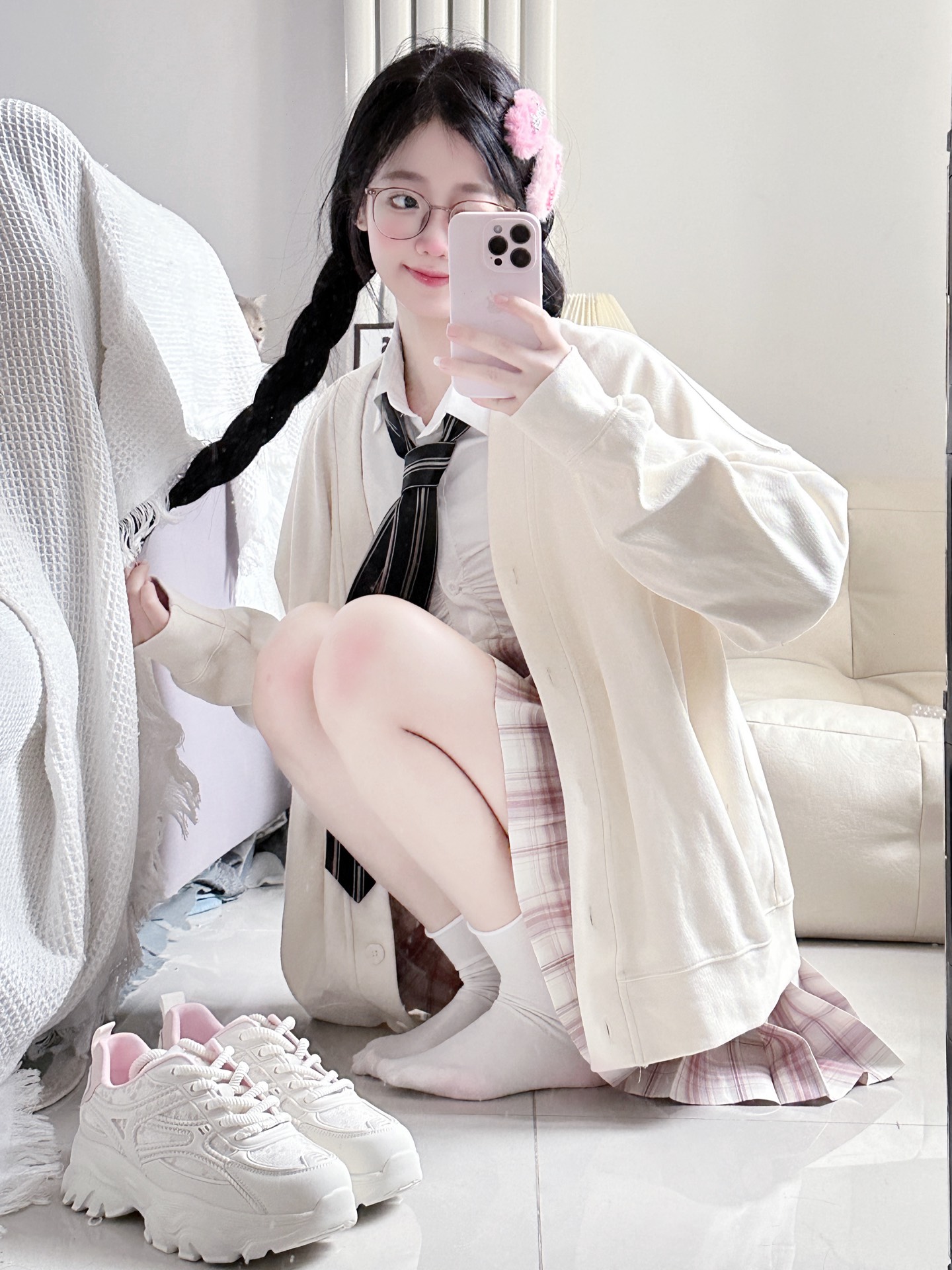 jk甜妹穿搭|是和甜妹适配度敲高的老爹鞋