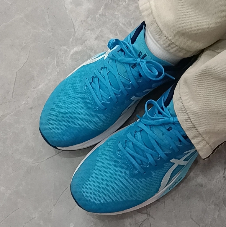 custom review-ASICS HYPER SPEED 4 Амортизация Противоскользящая Низкий Верх Тренировочная Беговая Обувь Мужская Синие Белые