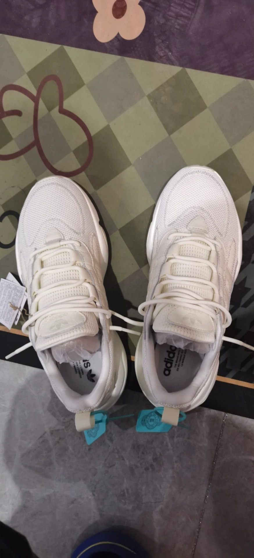 custom review-Adidas Originals Haiwee Low Топ Повседневная обувь Унисекс Нефритовый Белый