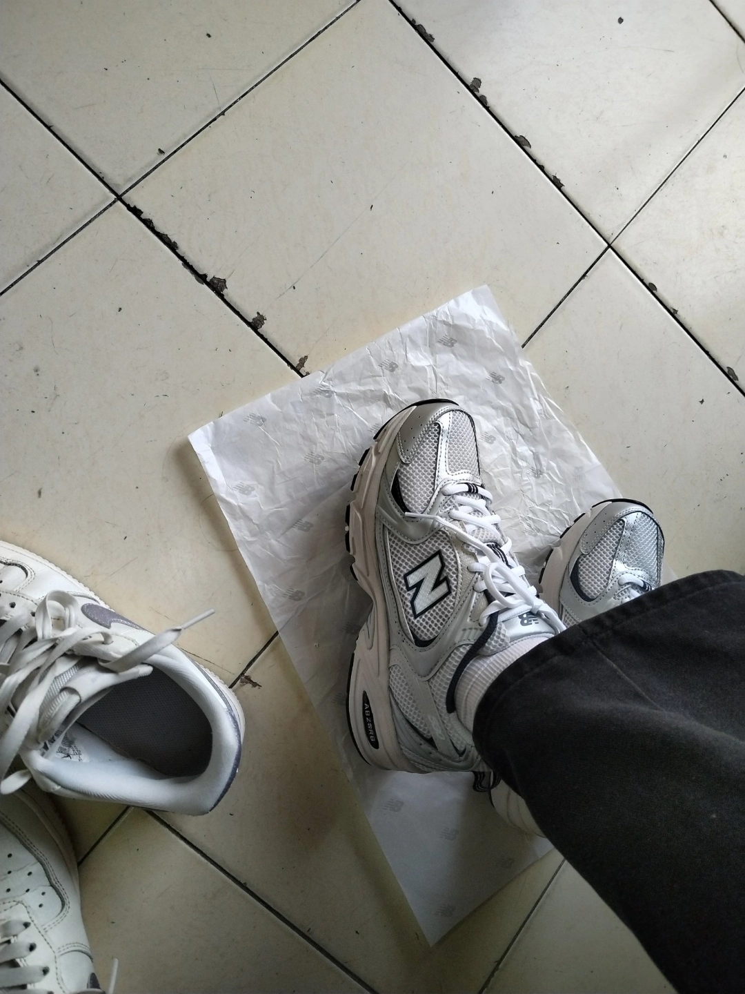 custom review-New Balance 530 Steel Grey