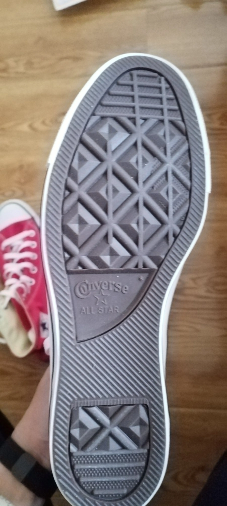 custom review-Конверс All Star Легкий Высокий Топ Кеды Унисекс Китайский Красный