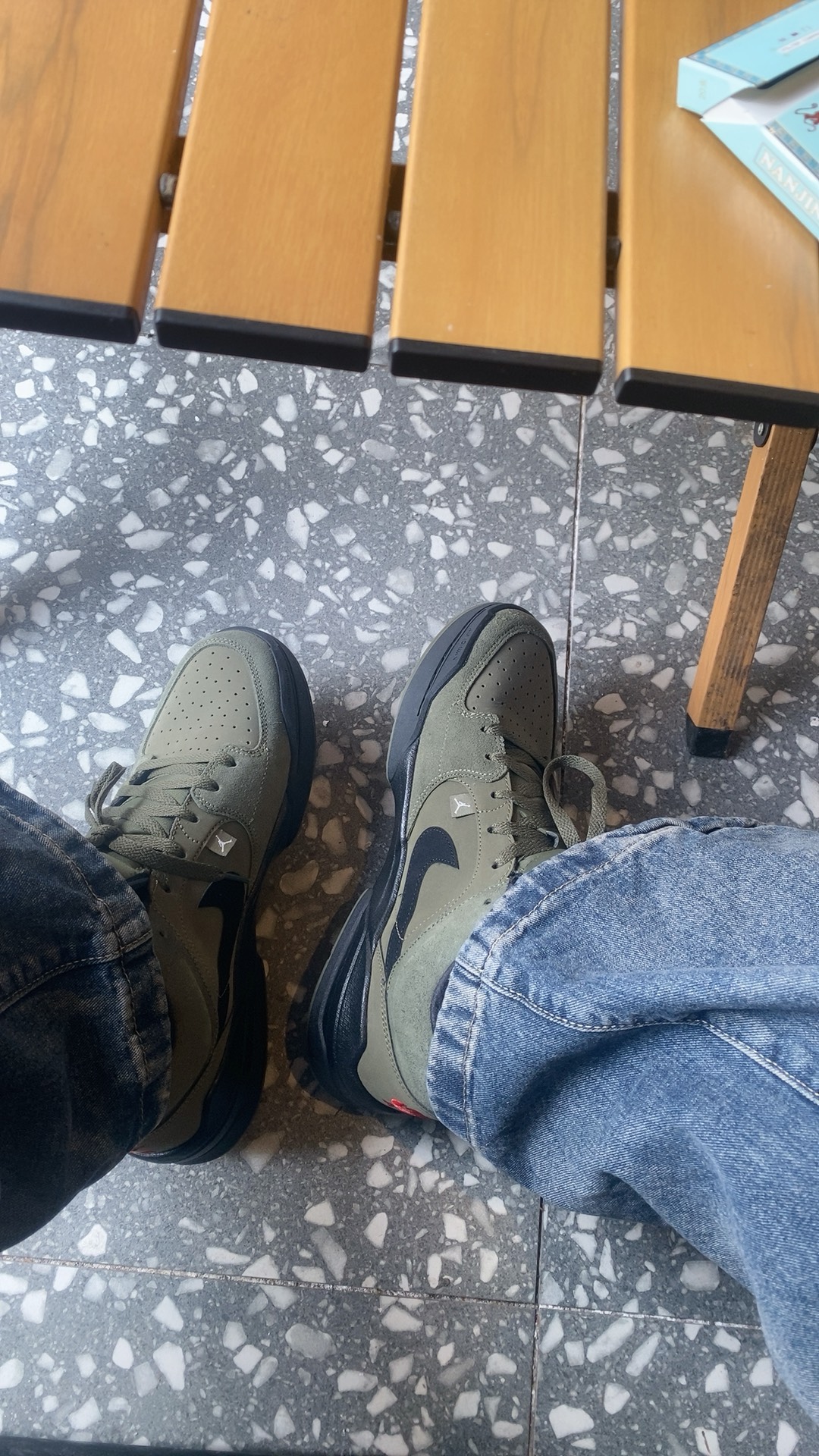 custom review-Jordan Stadium 90 Амортизация Низкий Топ Повседневная Обувь Мужская Зеленая