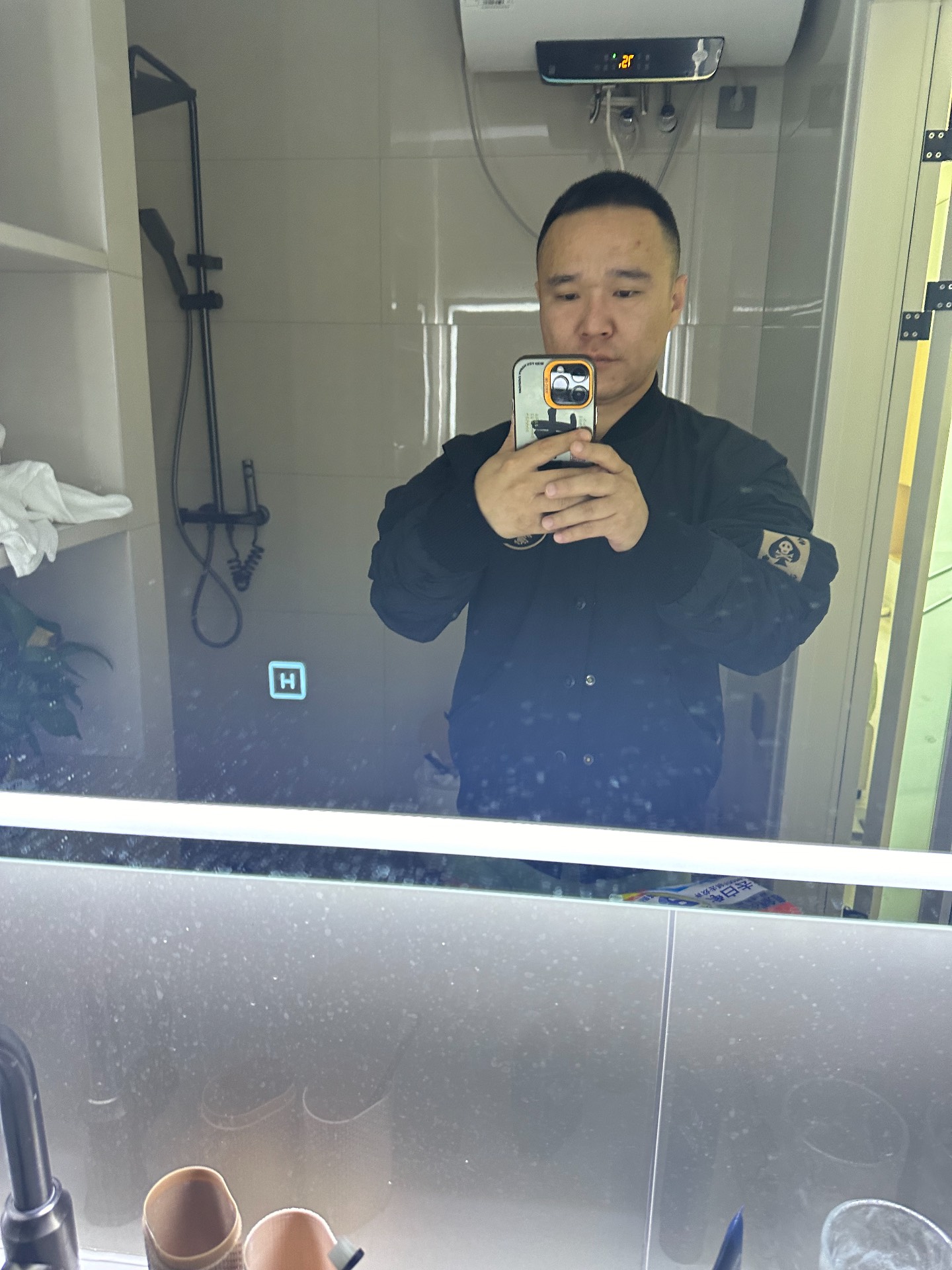 custom review-VIP Куртки и Пальто Унисекс Черный