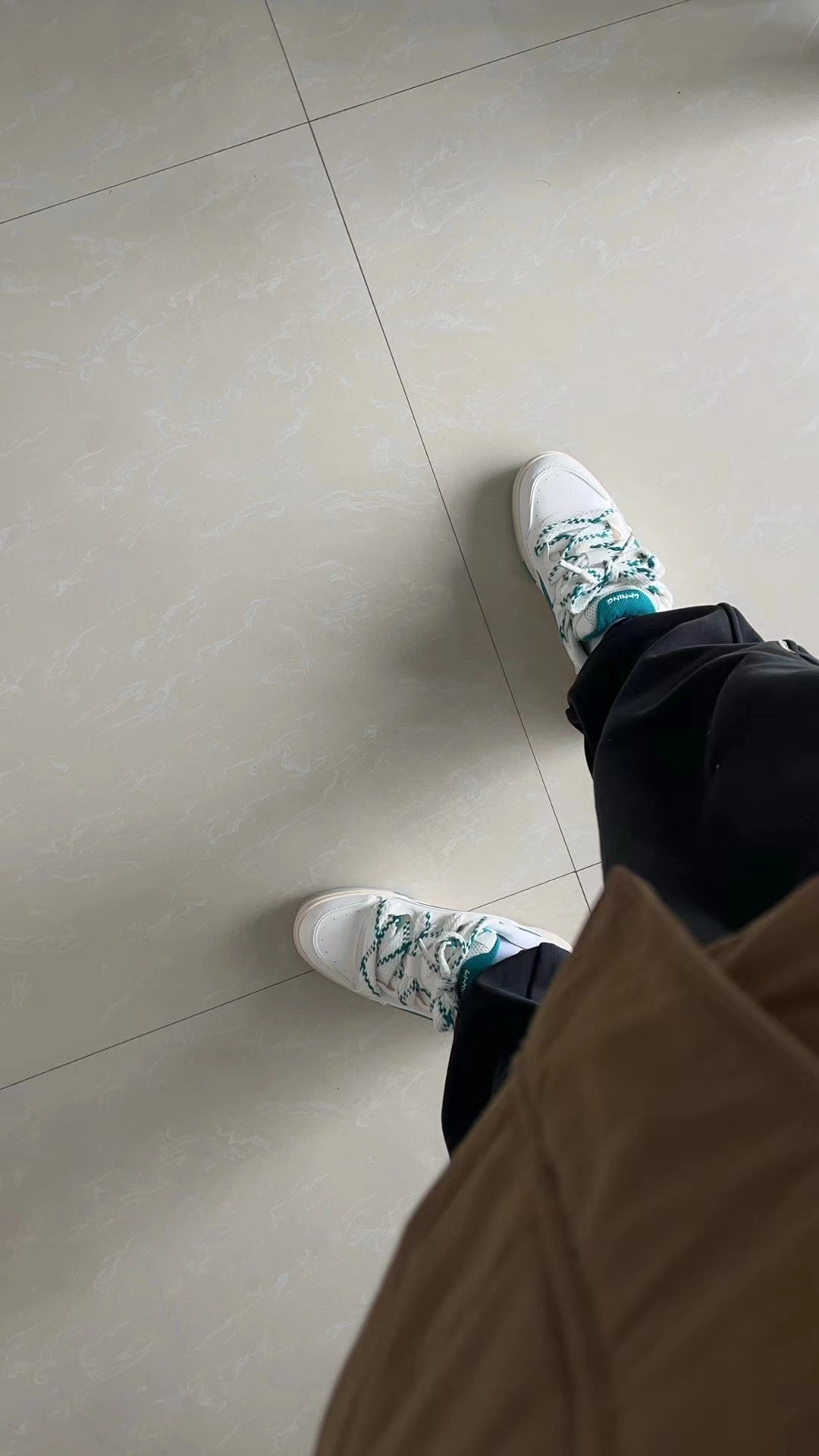 custom review-LiNing Journey V2 Slip-resistant Abrasion-resistant Lightweight Low-Top Skateboard Shoes Men's White Azure Green