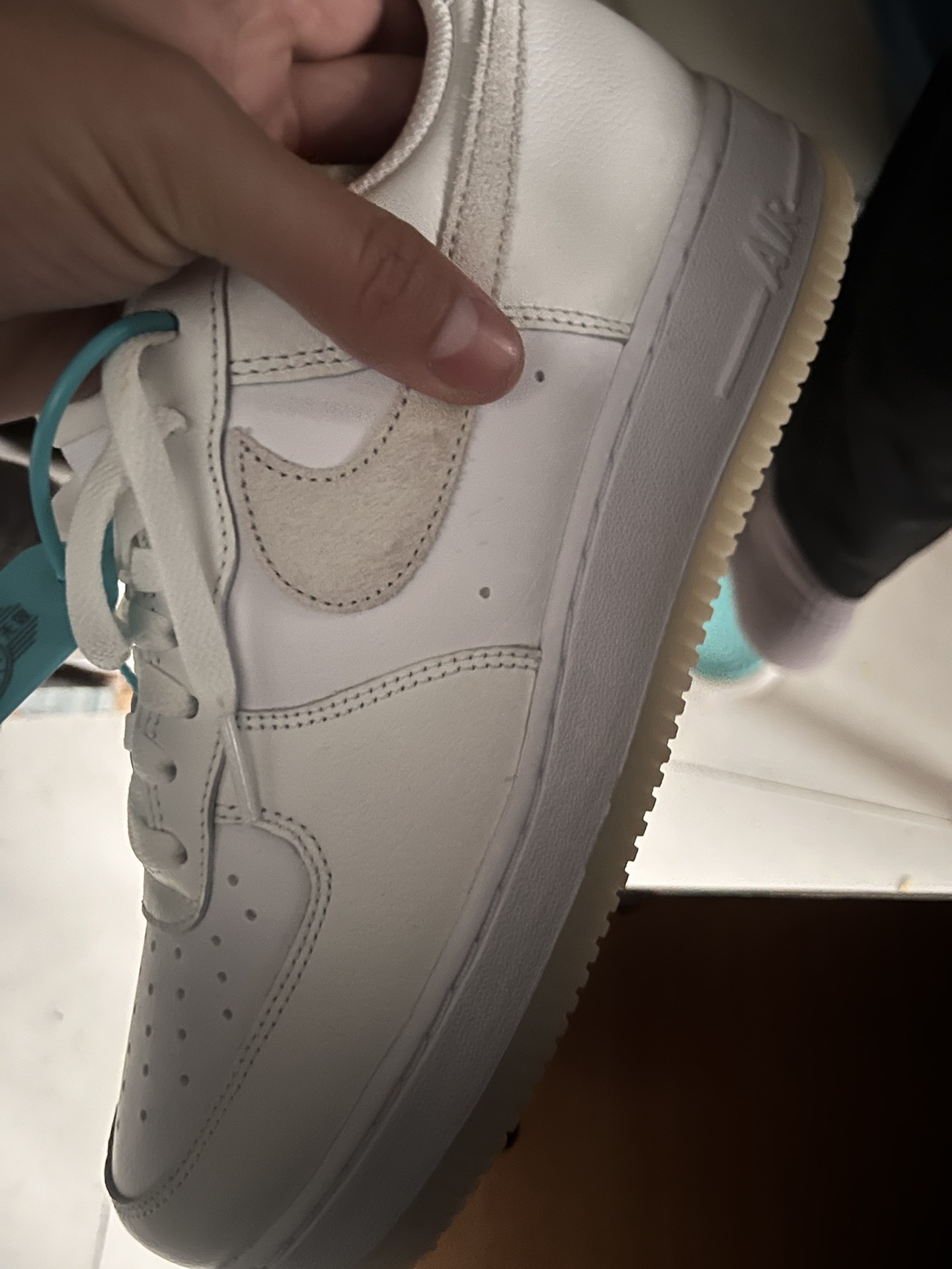 custom review-Nike Air FORCE 1 Low Топ Скейтборд Кроссовки Мужские Бежевые Белые