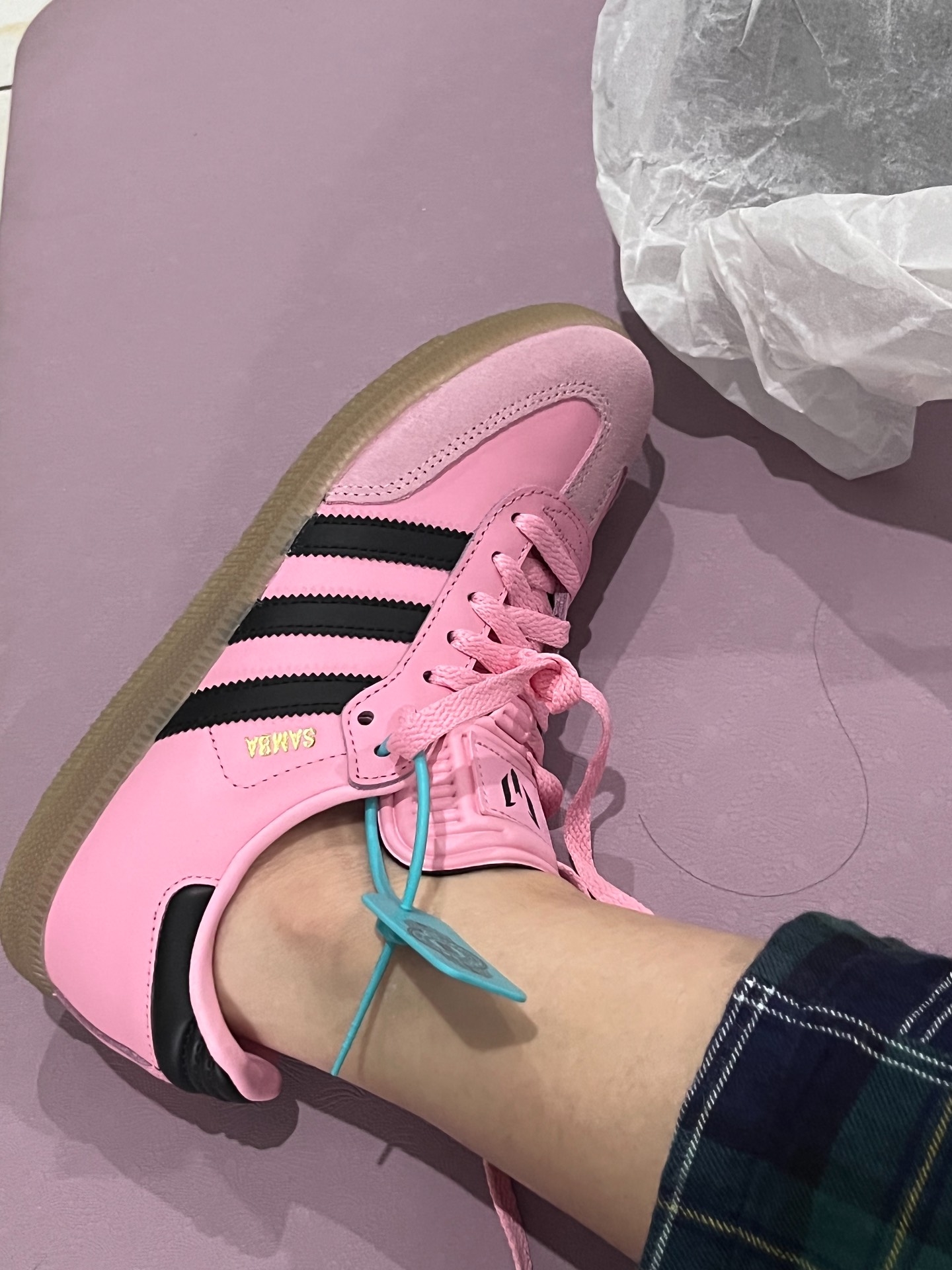 custom review-INTER MIAMI CF x Adidas Originals Samba Low Скейтборд Кроссовки Мужские Розовые