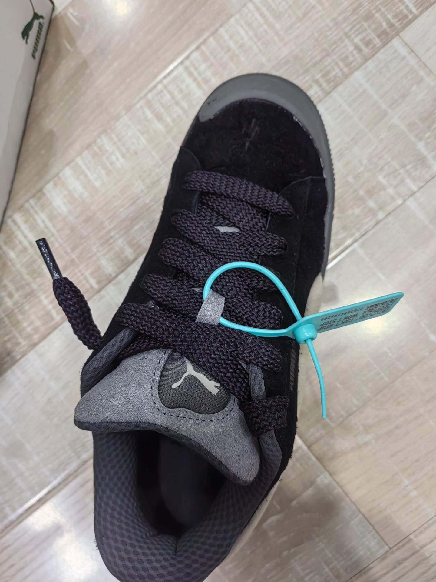 custom review-PUMA Suede XL Low Топ Кроссовки для тенниса Унисекс Черный