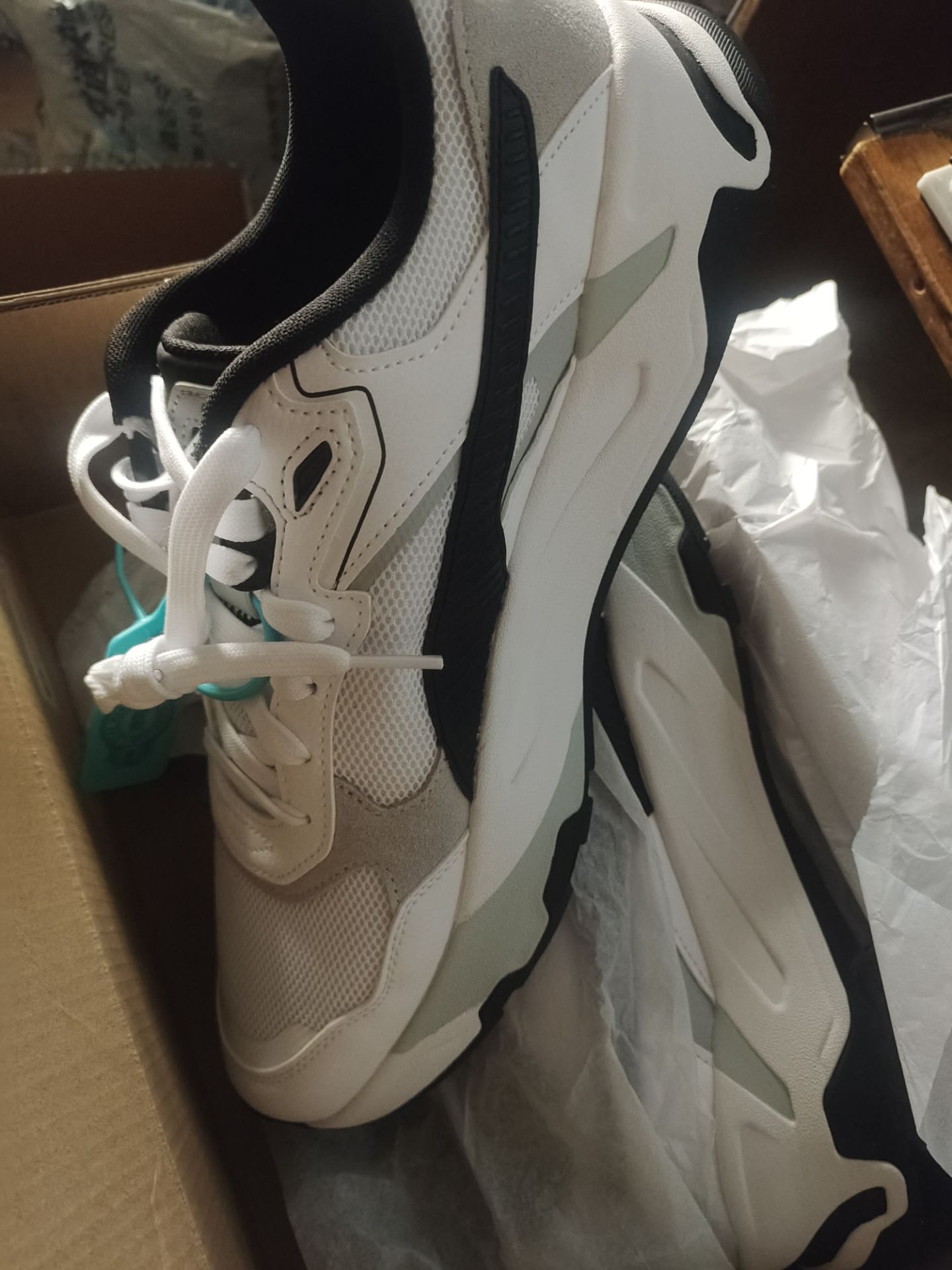 custom review-PUMA Trinity Collection Низкий Топ Casual Унисекс Черный Белый