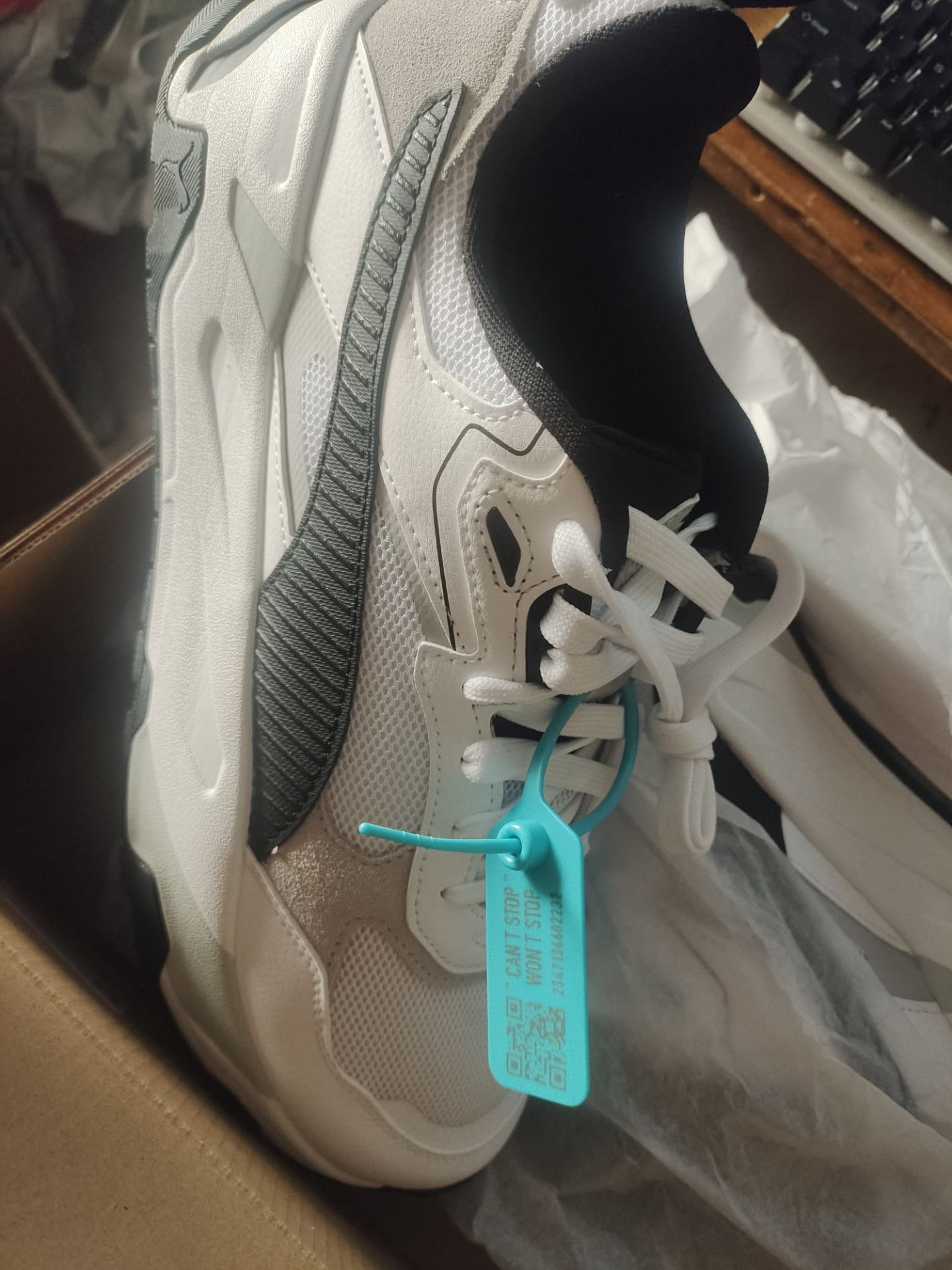 custom review-PUMA Trinity Collection Низкий Топ Casual Унисекс Черный Белый