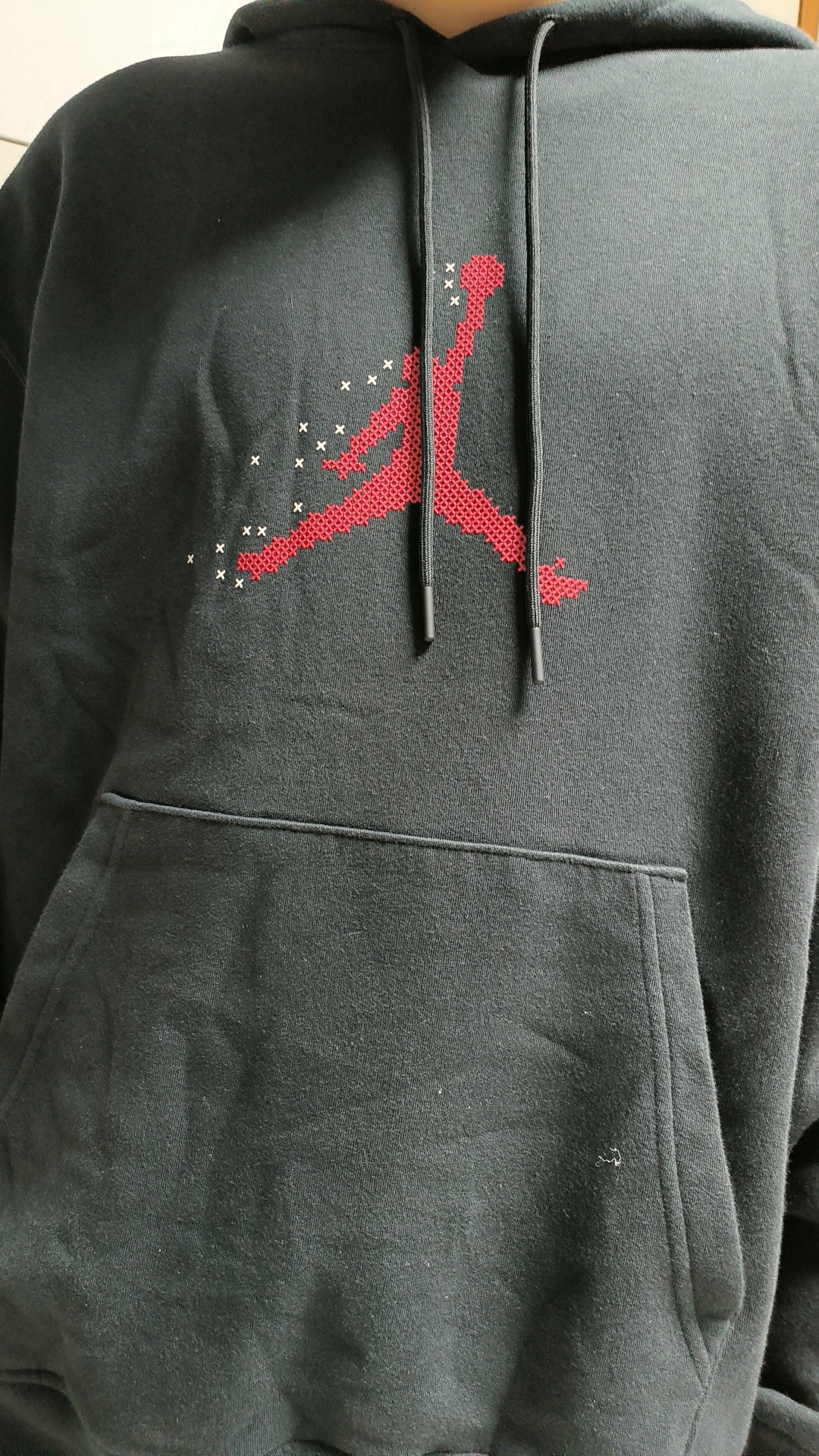 custom review-Джордан Черный Мужской Свитшот