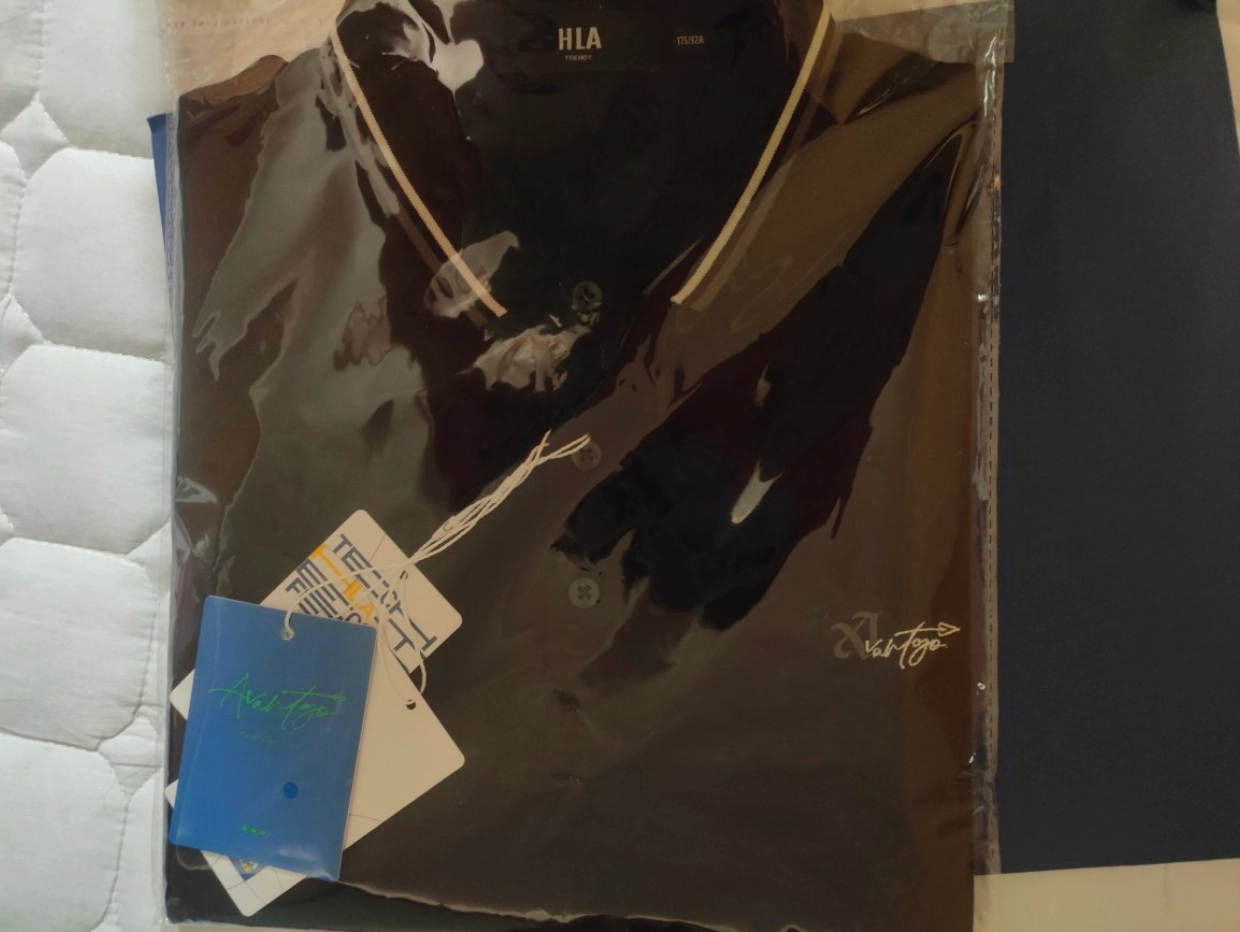 custom review-HLA Мужская рубашка polo