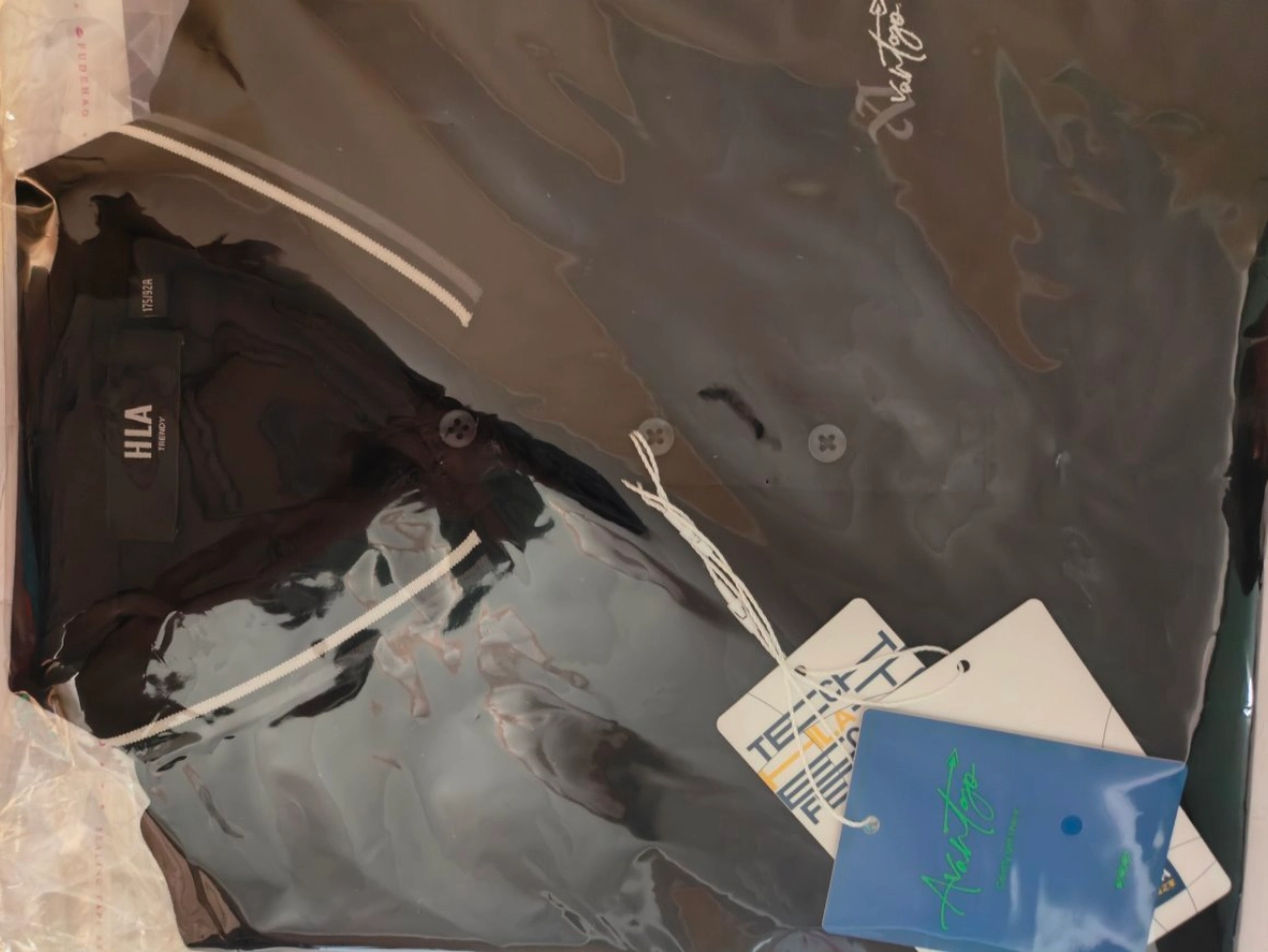 custom review-HLA Мужская рубашка polo