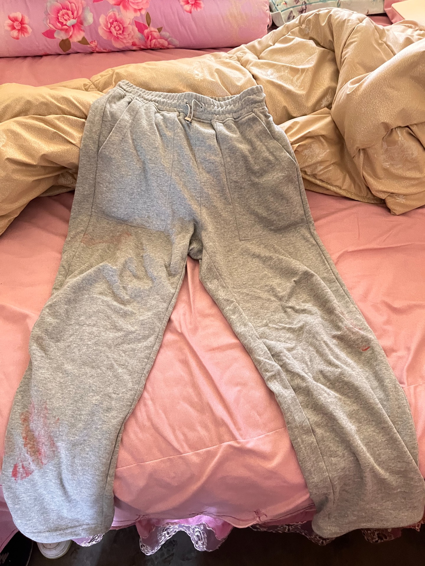 custom review-COKEIN Вязаные спортивные штаны унисекс