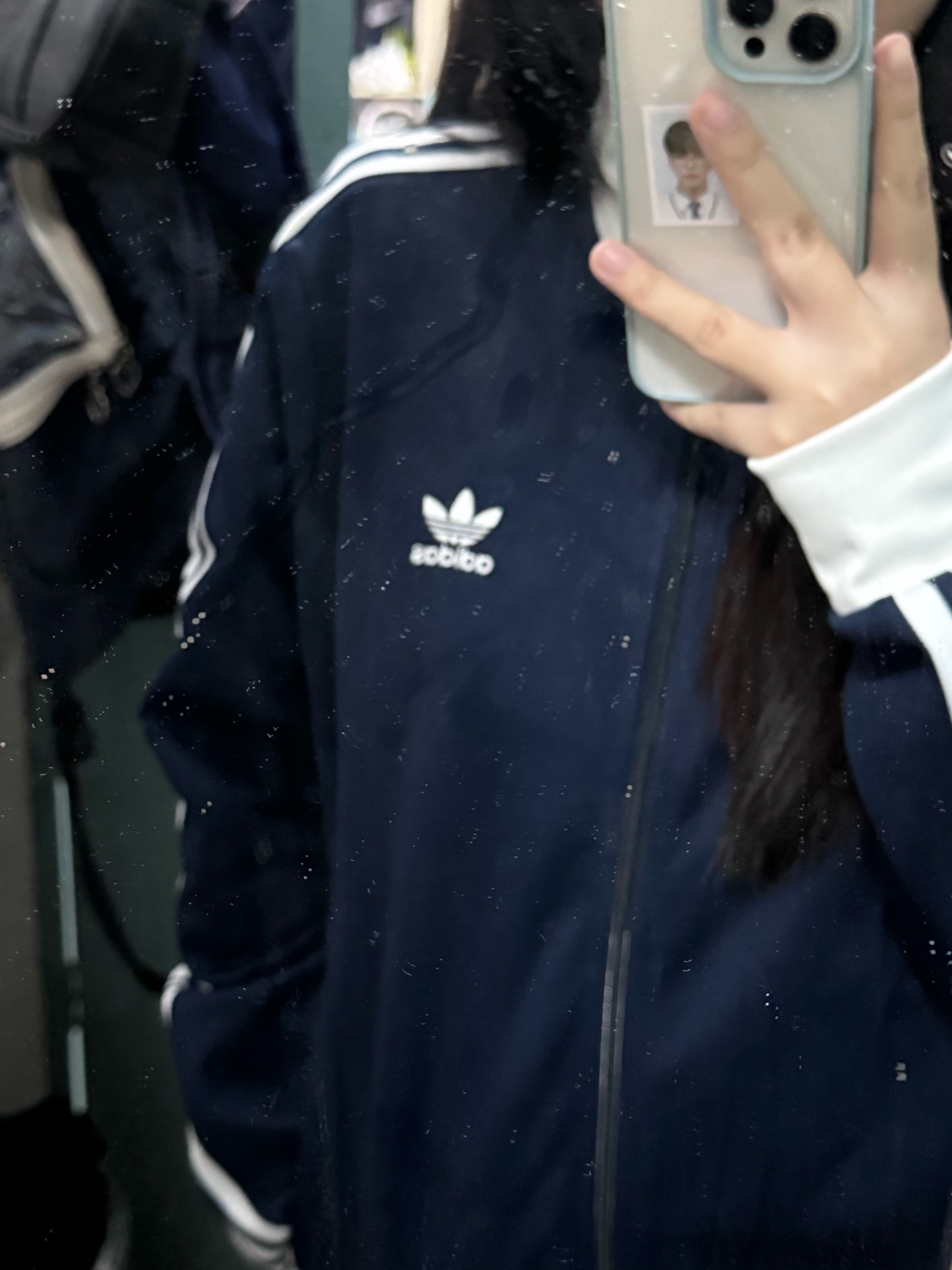 custom review-Adidas Originals Classics Beckenbauer ADICOLOR CLASSICS BECKENBAUER TRACK Куртка Куртки Пальто Мужской Ночной синий