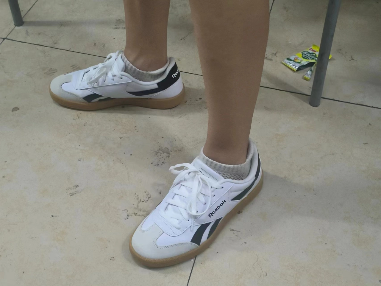 custom review-REEBOK Smash Edge S Устойчивые к истиранию низкие кроссовки для скейтбординга унисекс белые черные серые