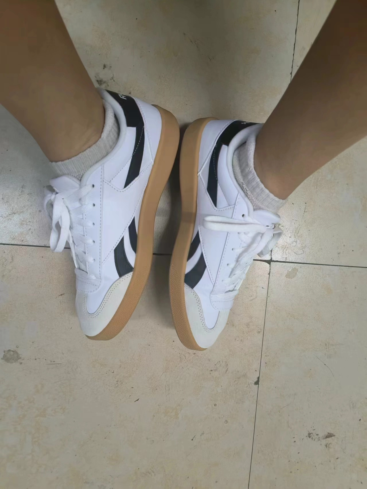 custom review-REEBOK Smash Edge S Устойчивые к истиранию низкие кроссовки для скейтбординга унисекс белые черные серые