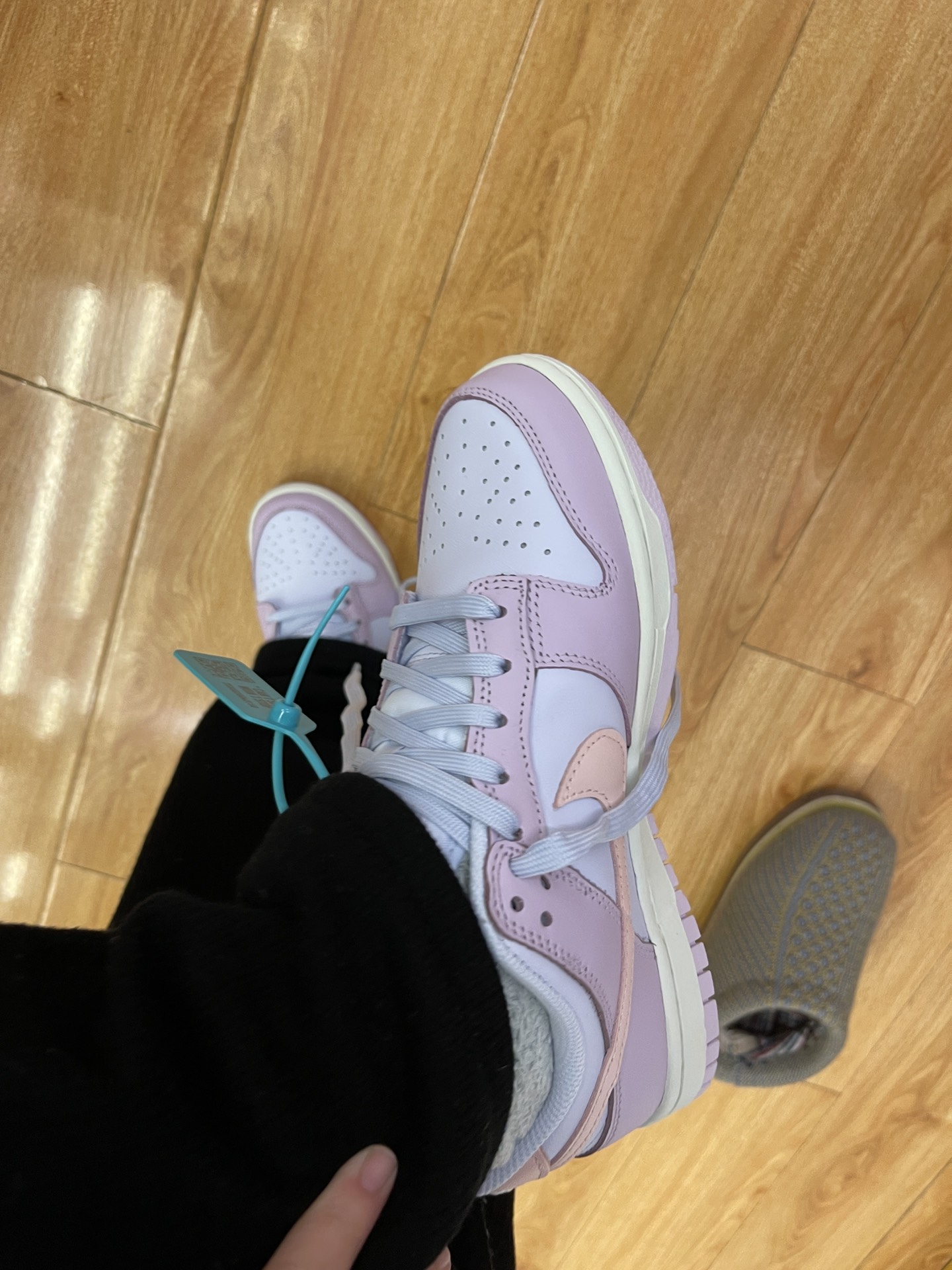 custom review-Nike Dunk 'ATMOSPHERE' Розовый Низкий Топ Скейтборд Кроссовки Женские Синий Фиолетовый Розовый