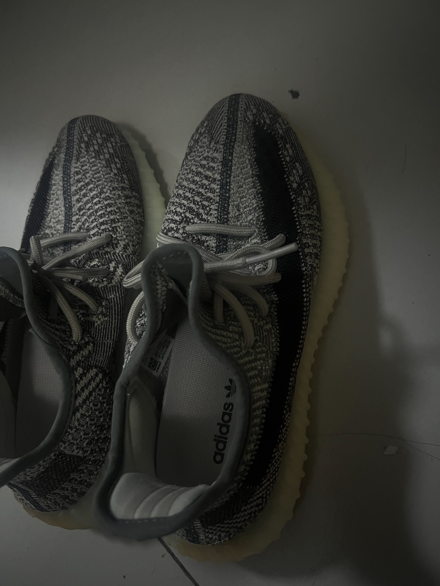 custom review-Adidas Originals Yeezy Boost 350 V2 Кунжут Серый 'Zyon' Низкий Топ Повседневная Обувь Унисекс Серый