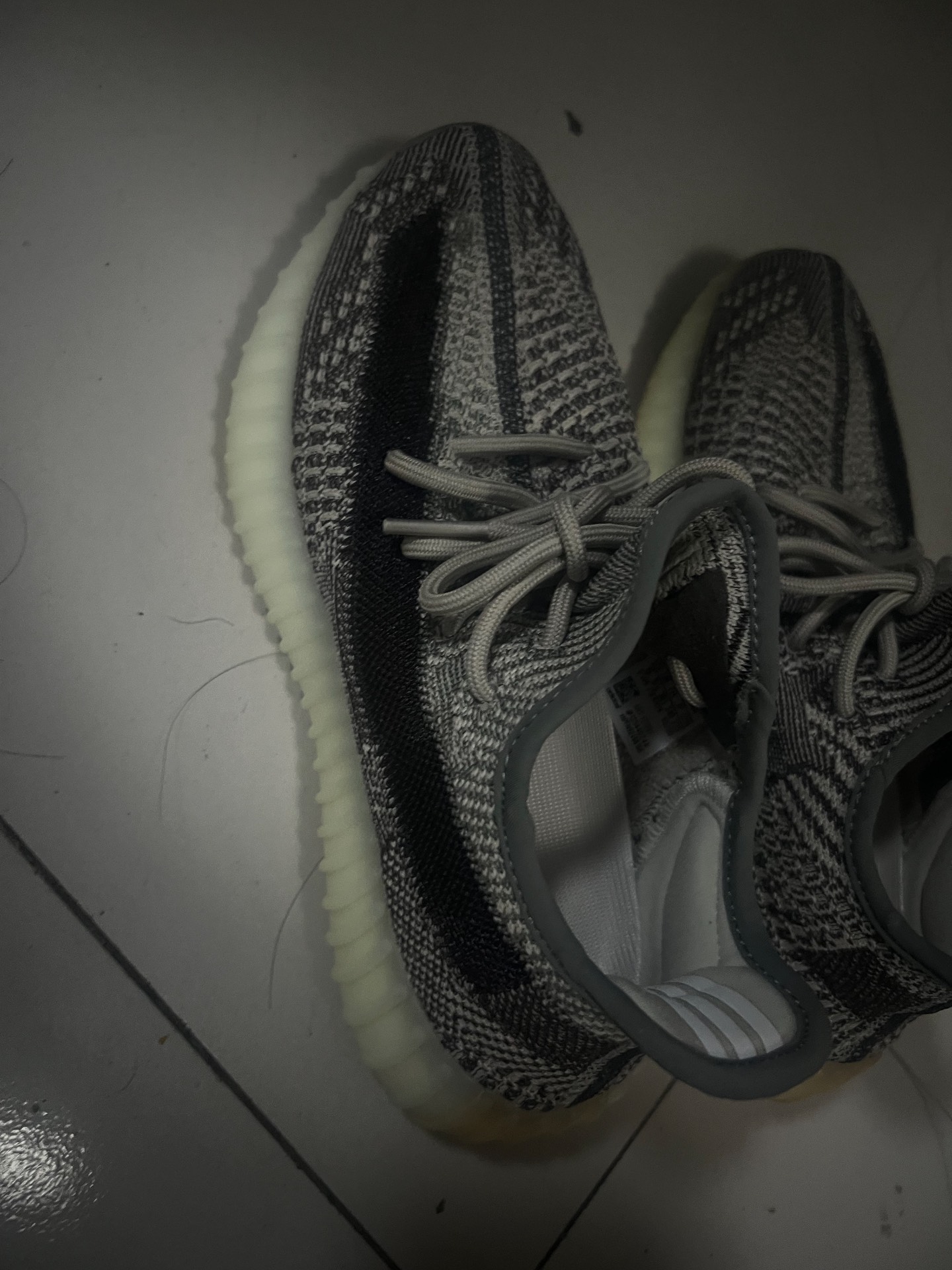 custom review-Adidas Originals Yeezy Boost 350 V2 Кунжут Серый 'Zyon' Низкий Топ Повседневная Обувь Унисекс Серый