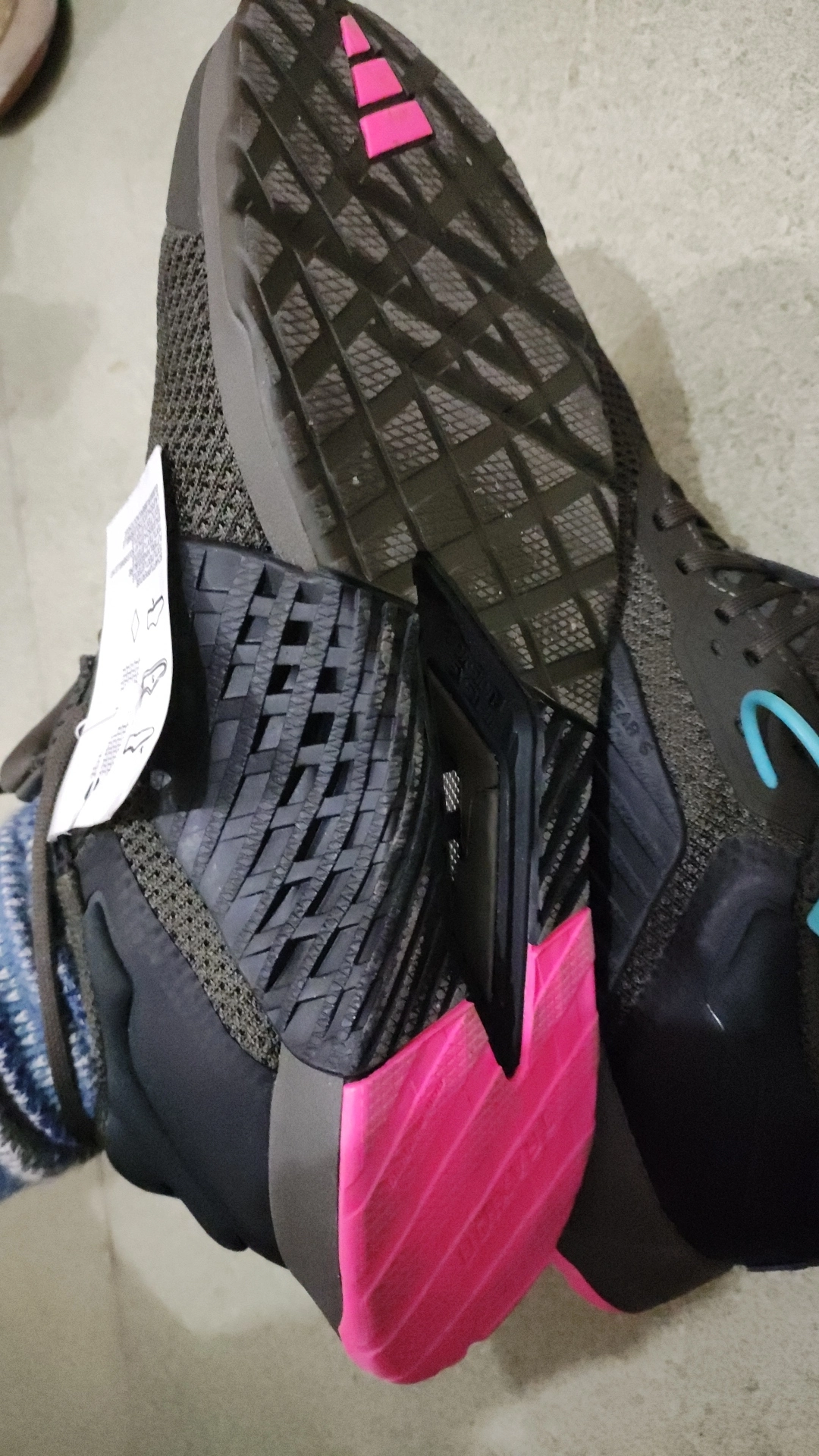 custom review-Adidas DROPSET 3 Slip Resistant и Breathable Low-Top Тренировочные Кроссовки Unisex Black Pink