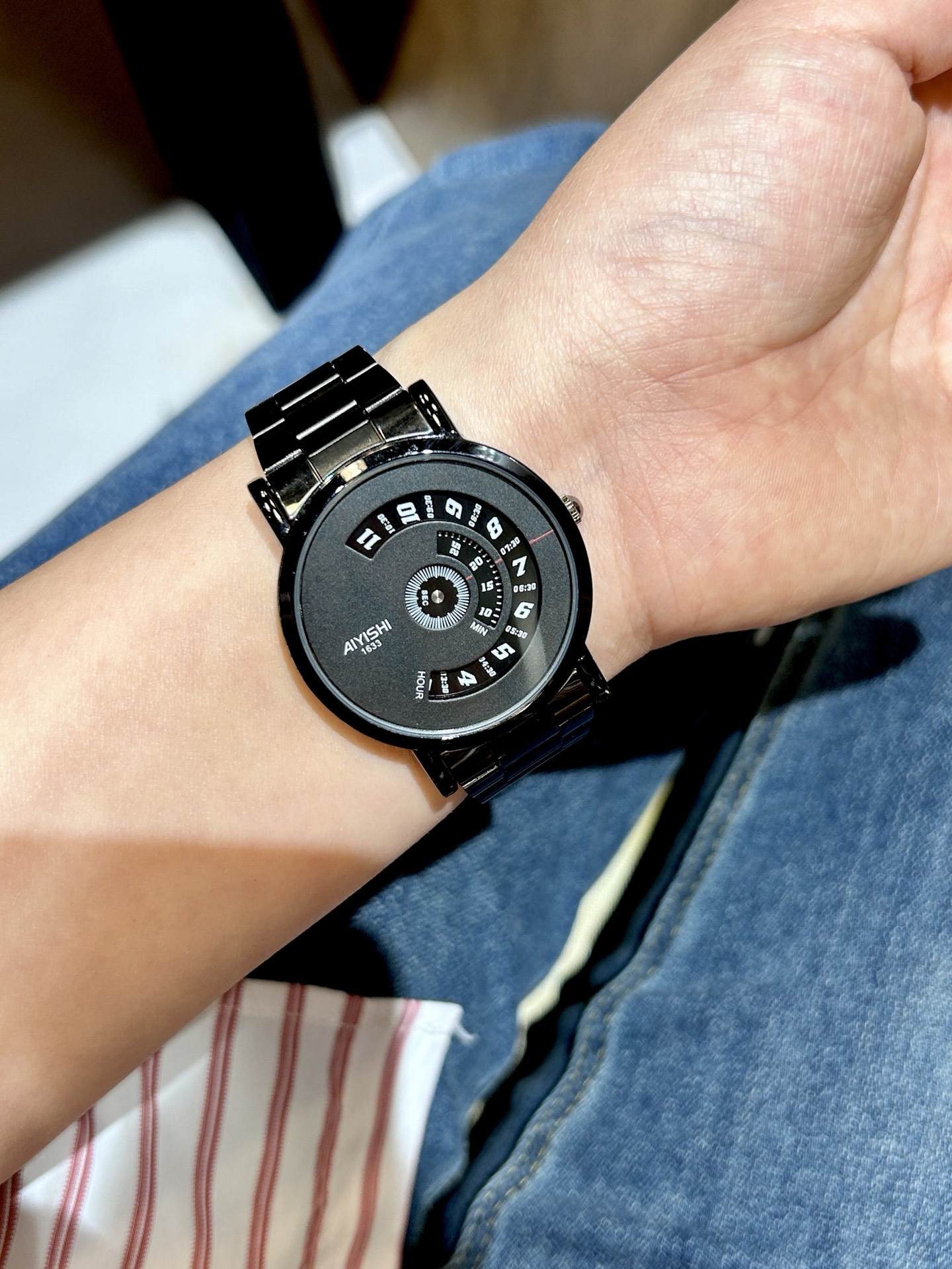 全黑手表‼️深得我心