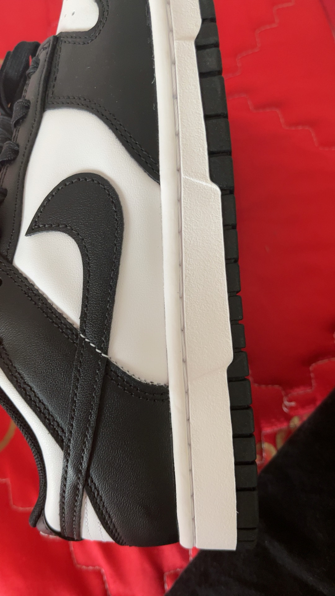 custom review-Nike Dunk Low 'Panda Black White'