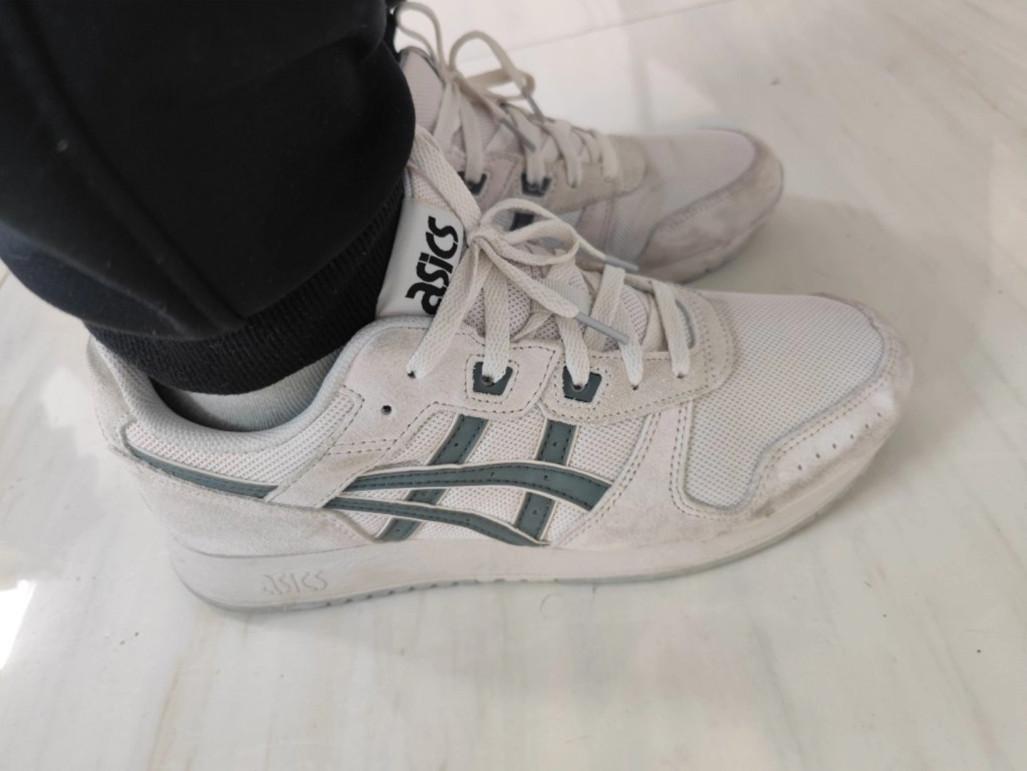 custom review-Asics Lyte Classic Устойчивый к истиранию Низкий Топ Casual Мужской Серый