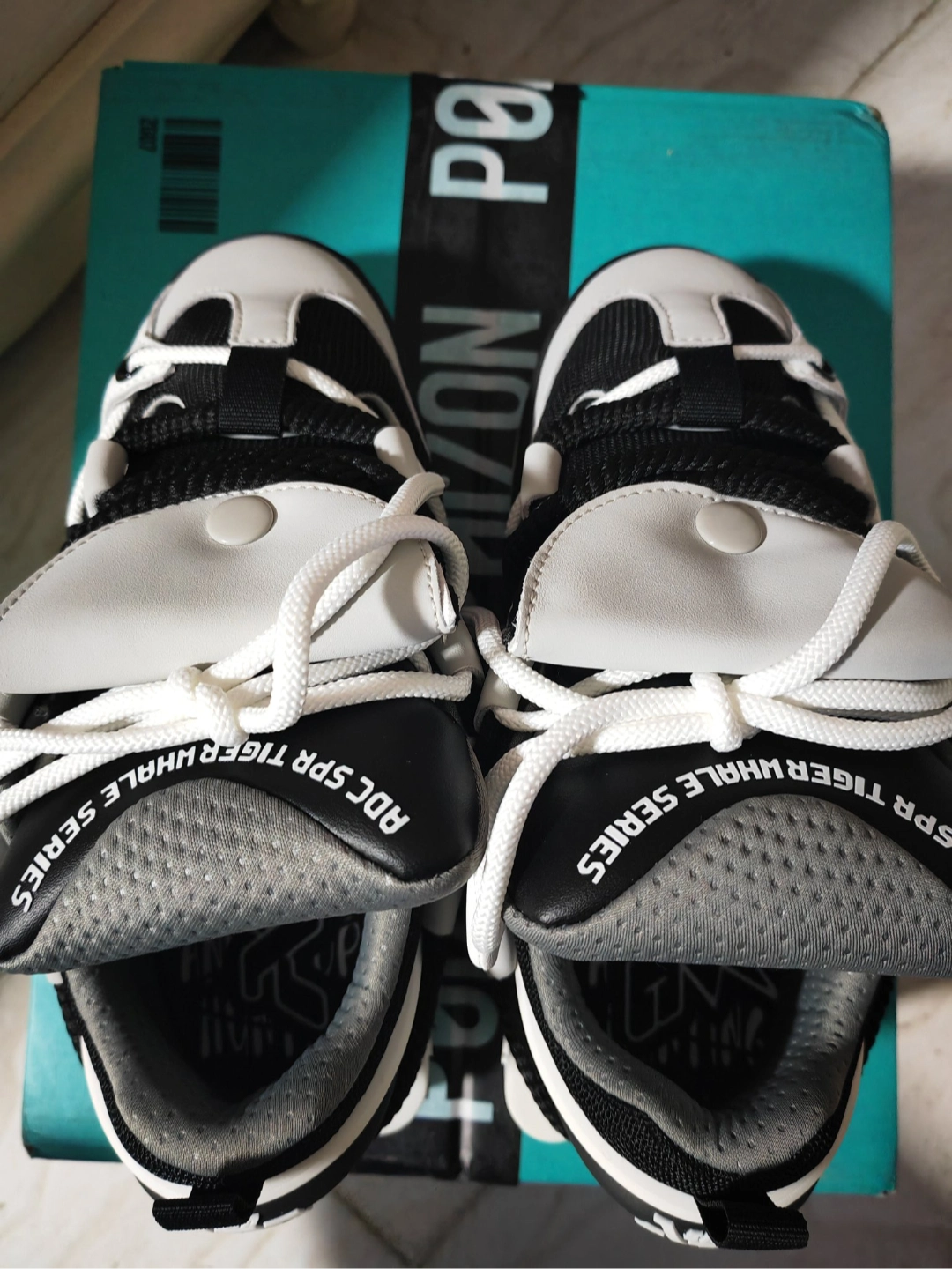 custom review-ADCDAVINCI Кит Коллекция Противоскользящие амортизаторы Slip Resistant Low Топ Кроссовки для скейтбординга Unisex Черный Белый