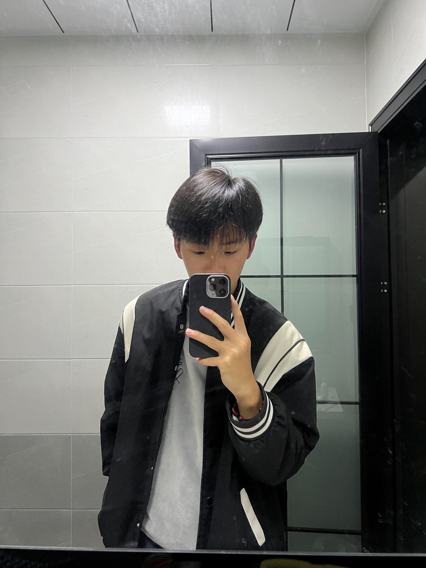 男生对镜拍 #男生秋天穿搭ootd #男生的穿搭分享 #对镜自拍day2