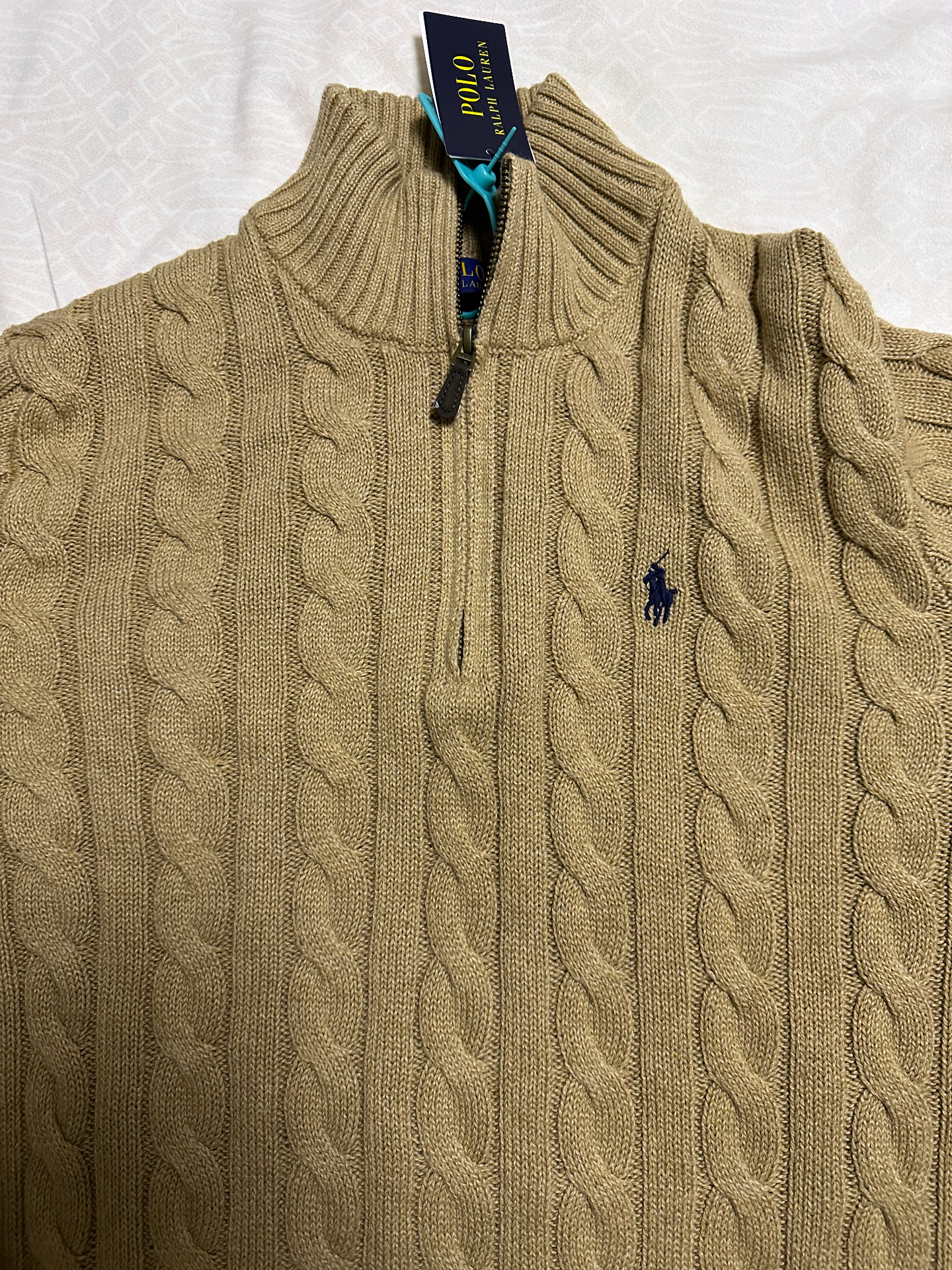 custom review-Polo Ralph Lauren FW22 Кашемировый свитер мужской