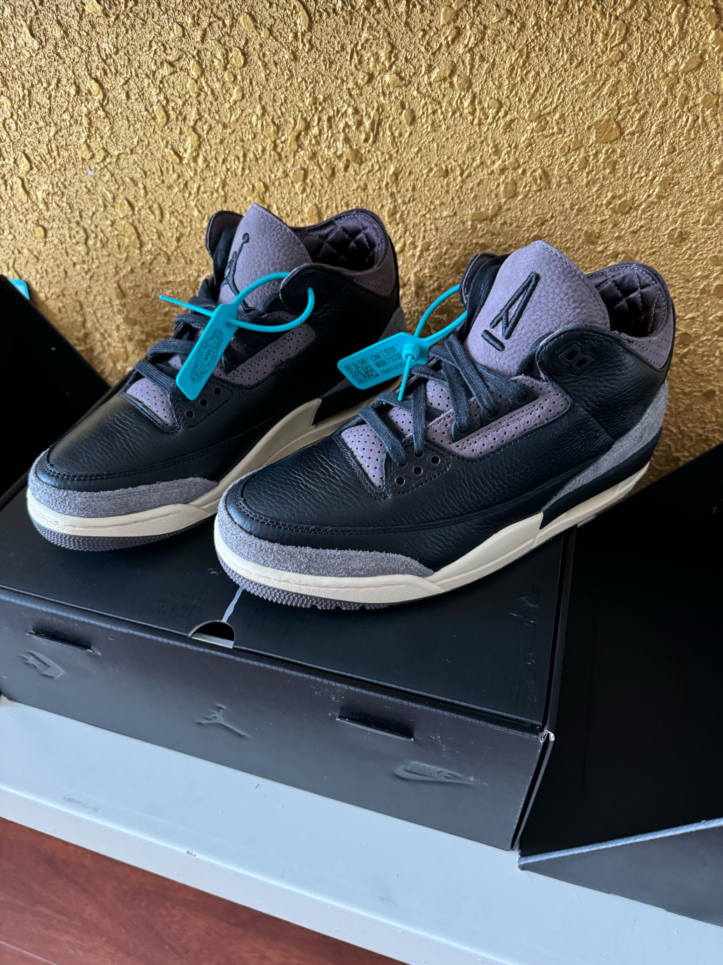 custom review-A Ma Maniere X Air Jordan 3 "Black"