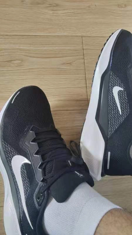 custom review-Nike Pegasus 41 Амортизация и Дышащий Низкий Топ Беговые кроссовки Мужские Черные