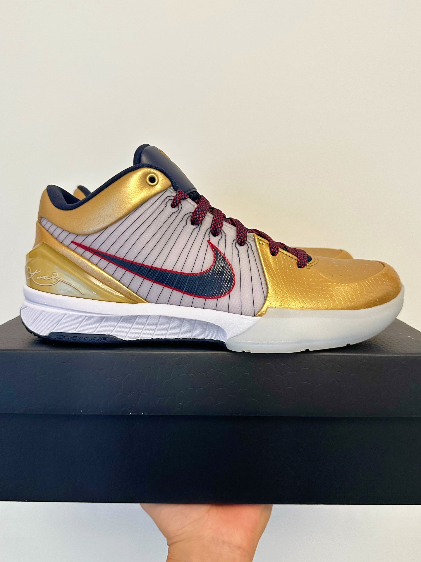 custom review-Nike Zoom Kobe 4 Protro 'Gold Medal'