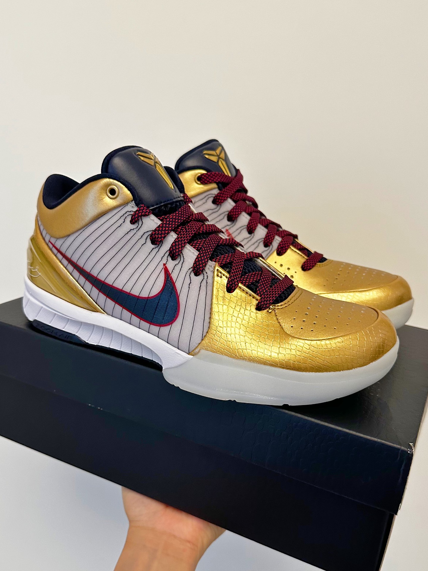 custom review-Nike Zoom Kobe 4 Protro 'Gold Medal'