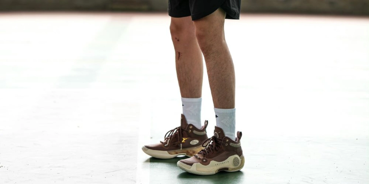 custom review-Подкладка WOW 10 Hall of Fame амортизация износостойкий высокий топ баскетбольных кроссовок мужской красно-коричневый