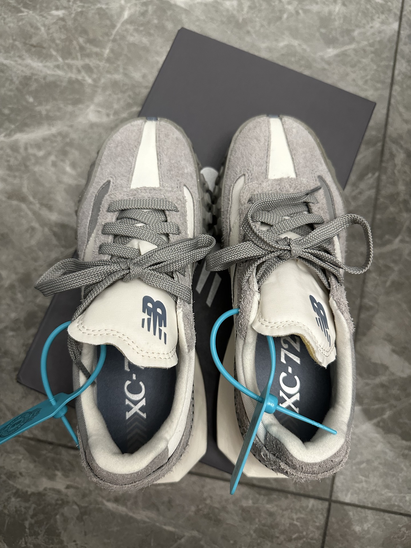 custom review-New Balance xc 72 MID Топ Повседневный Городской Коммутирование Беговые кроссовки Унисекс Наследственный серый