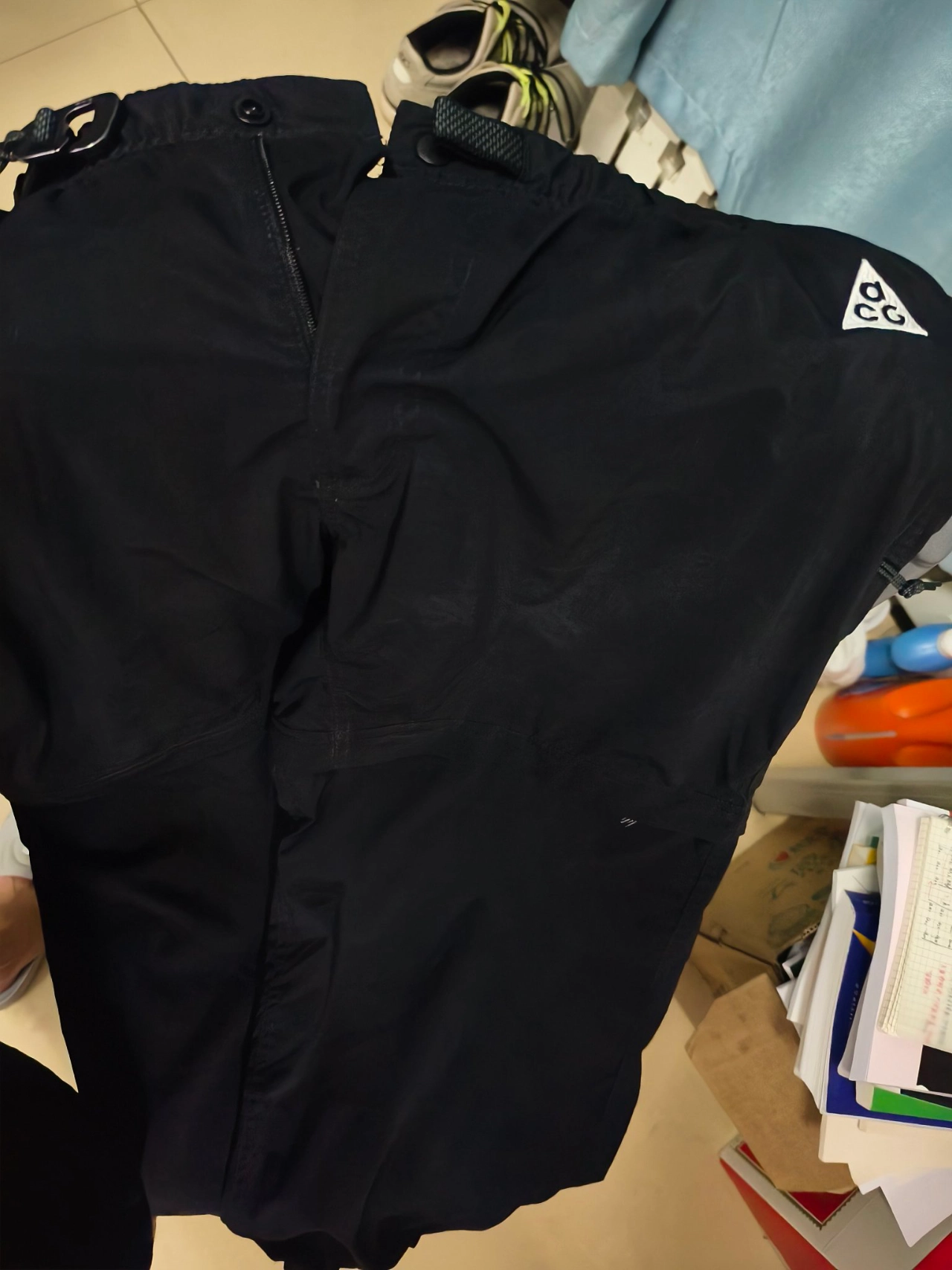 custom review-Nike ACG Вязаные Тренировочные Штаны Мужские Черные